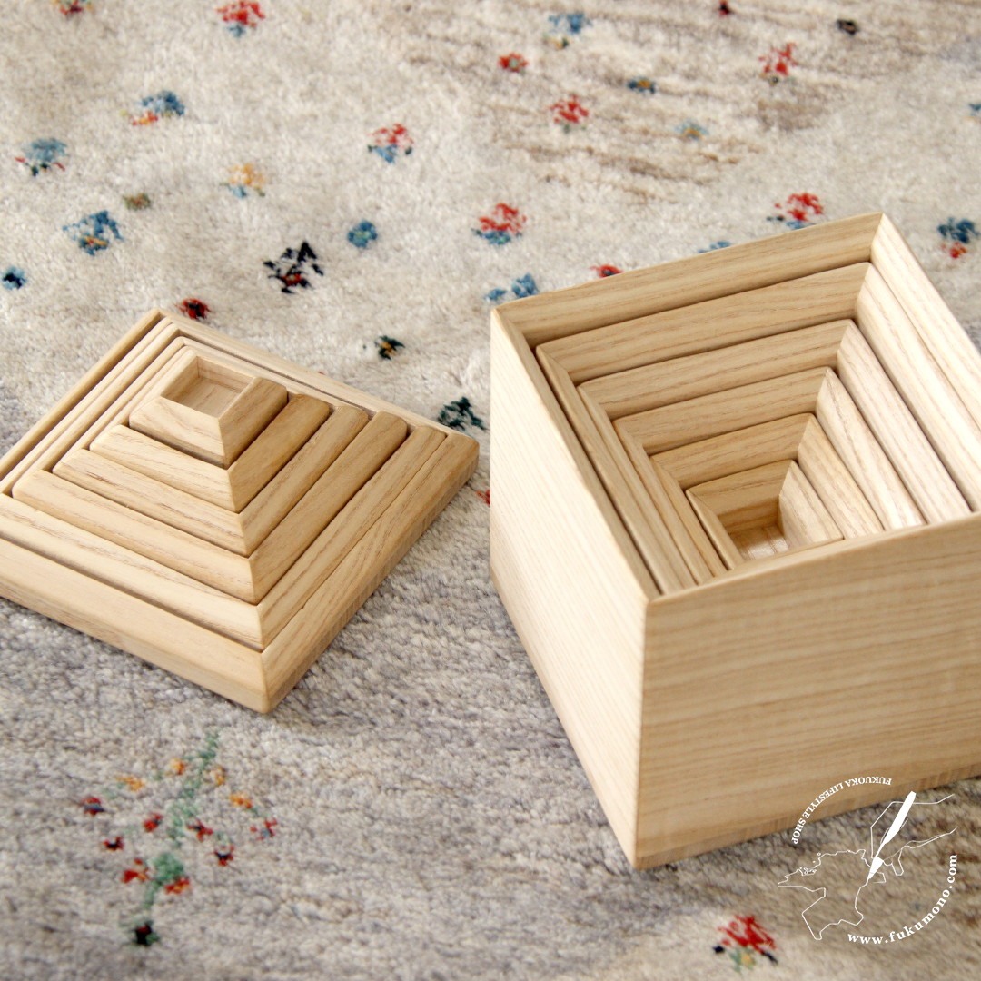 ハコトイ ハコハコ Hacohaco 国産桐製知育玩具 Iichi ハンドメイド クラフト作品 手仕事品の通販