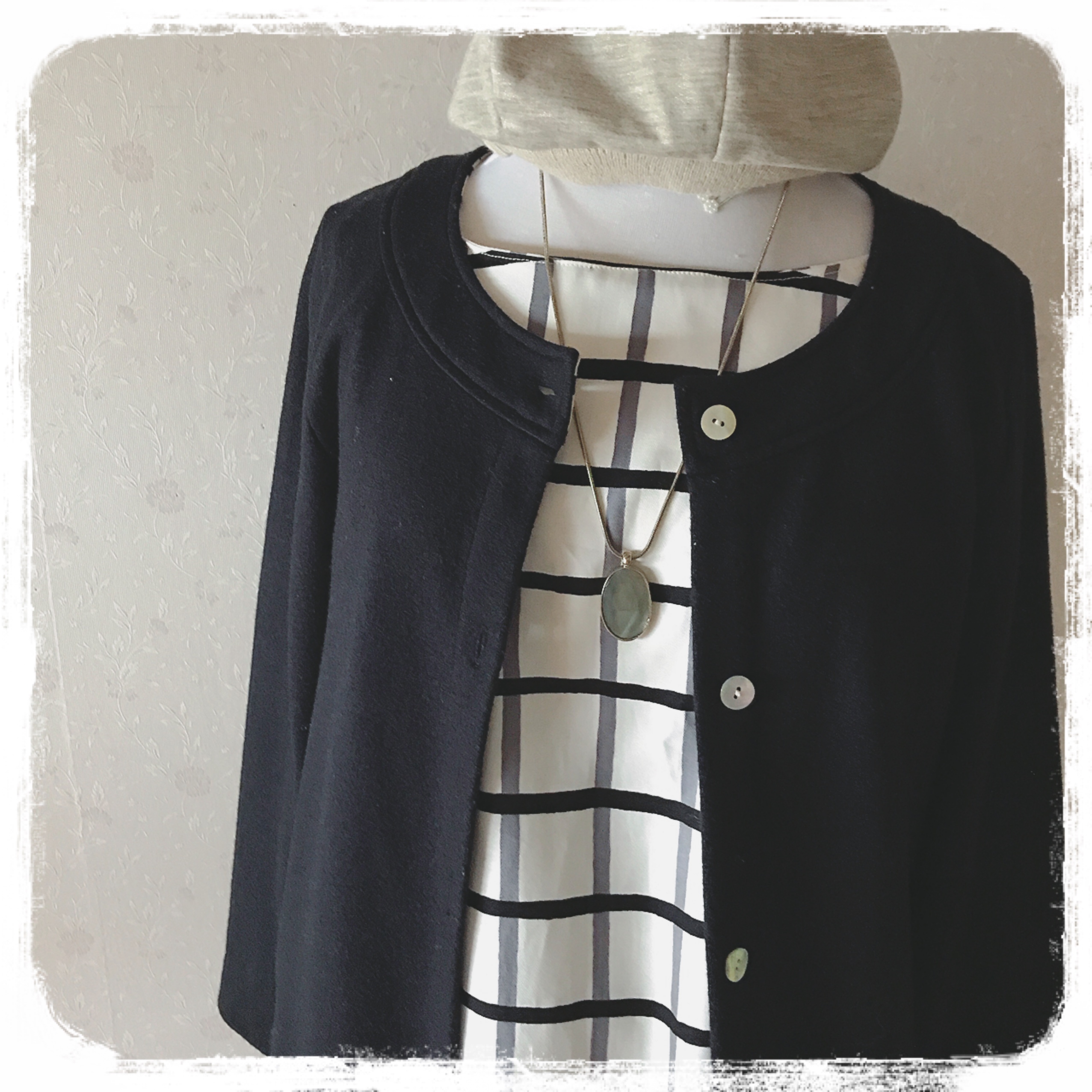 ボートネックワンピース 格子柄 Iichi ハンドメイド クラフト作品 手仕事品の通販