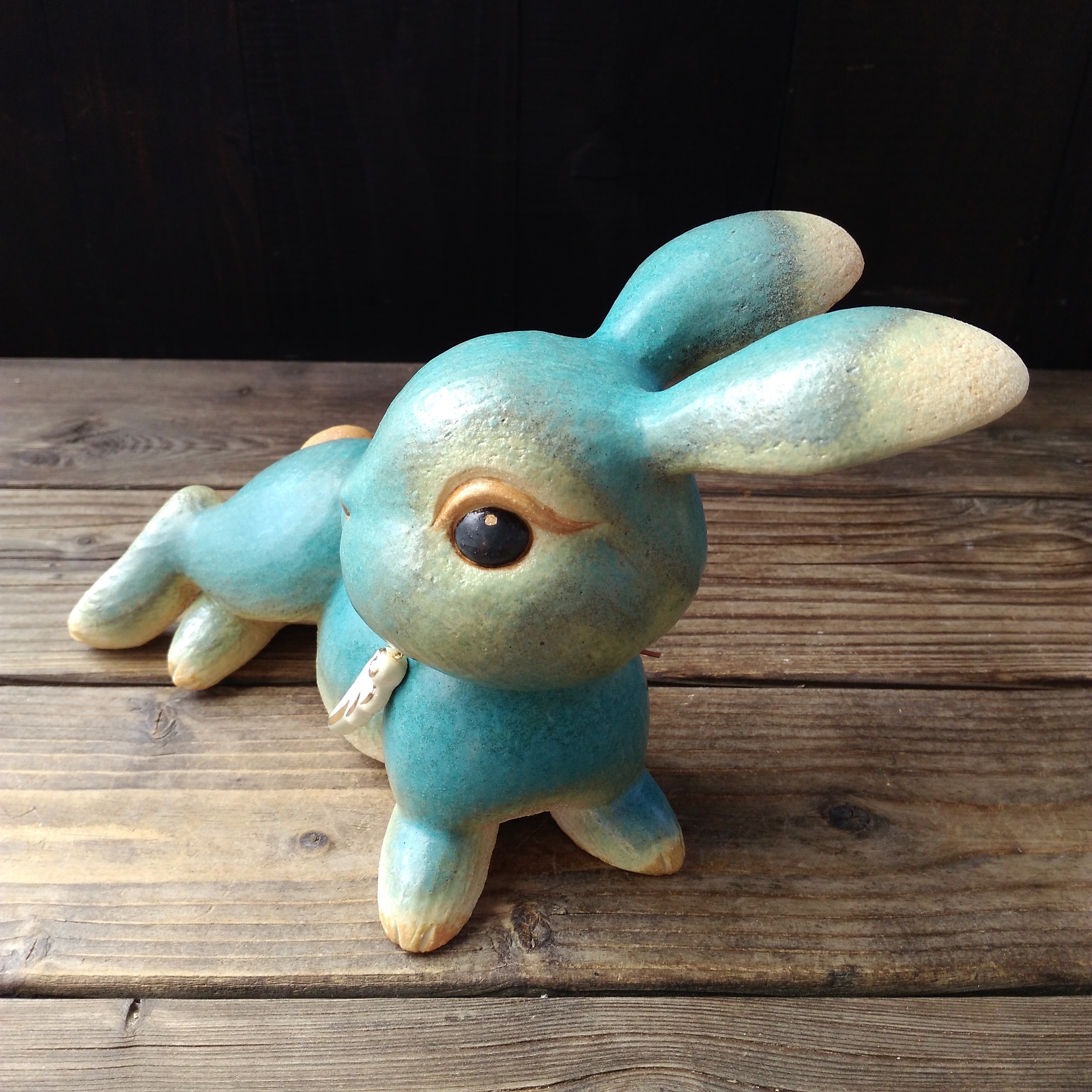 空色うさぎ No 19 Iichi ハンドメイド クラフト作品 手仕事品の通販