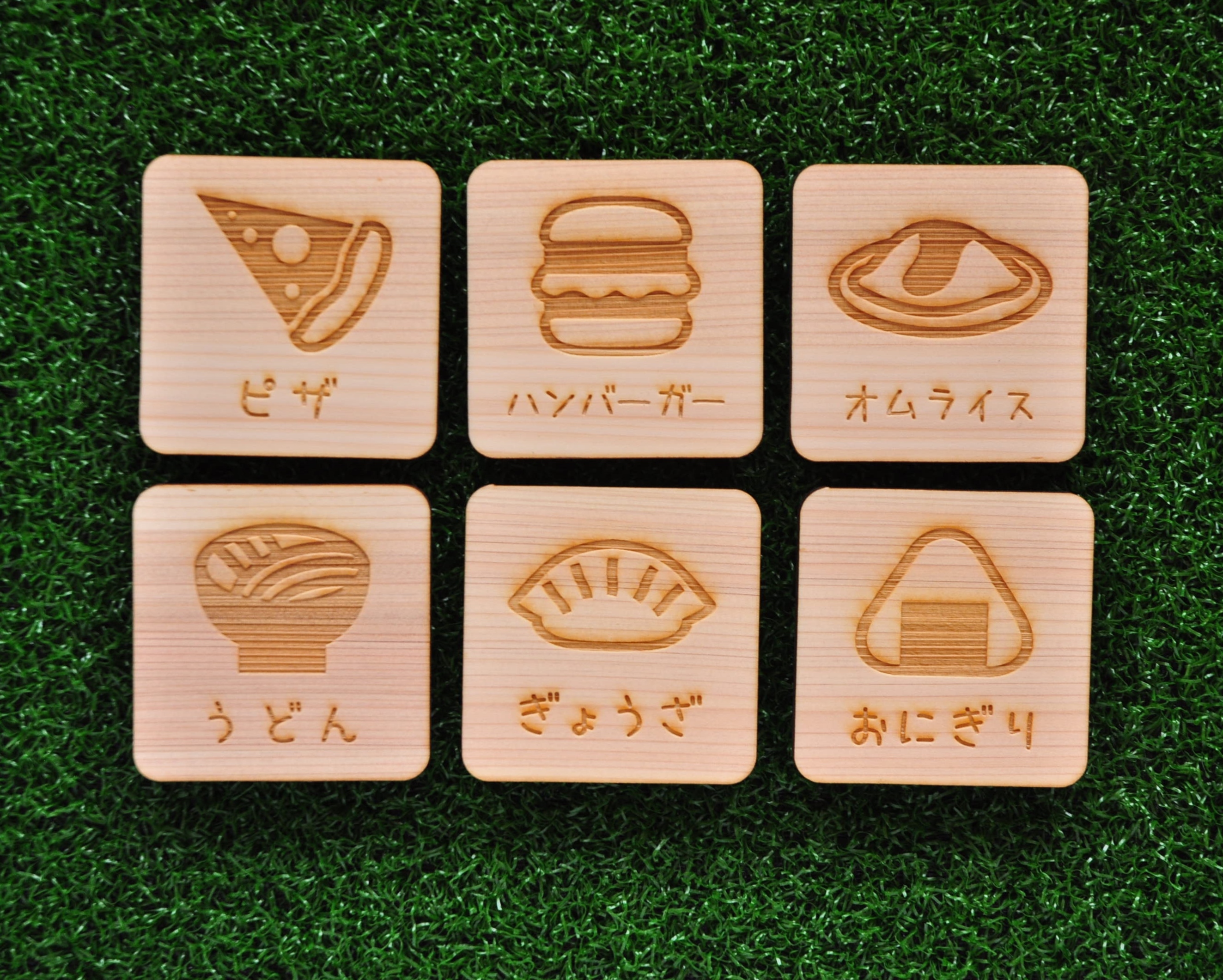 神経衰弱 食べ物 6種類 12枚入り Iichi ハンドメイド クラフト作品 手仕事品の通販