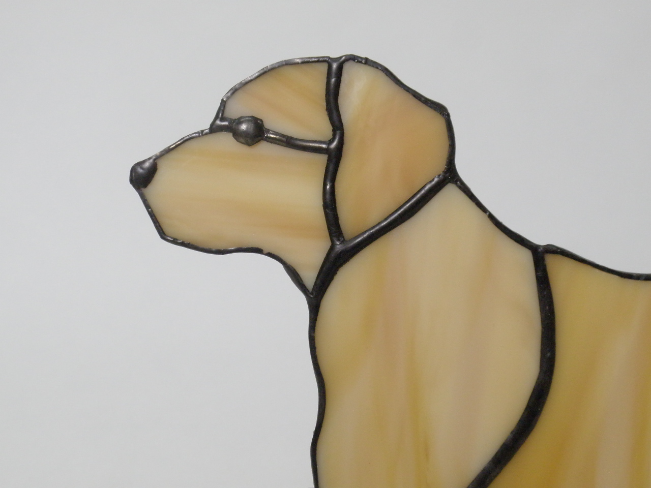 ステンドグラス ゴールデンレトリバー Golden Retriever C Iichi ハンドメイド クラフト作品 手仕事品の通販