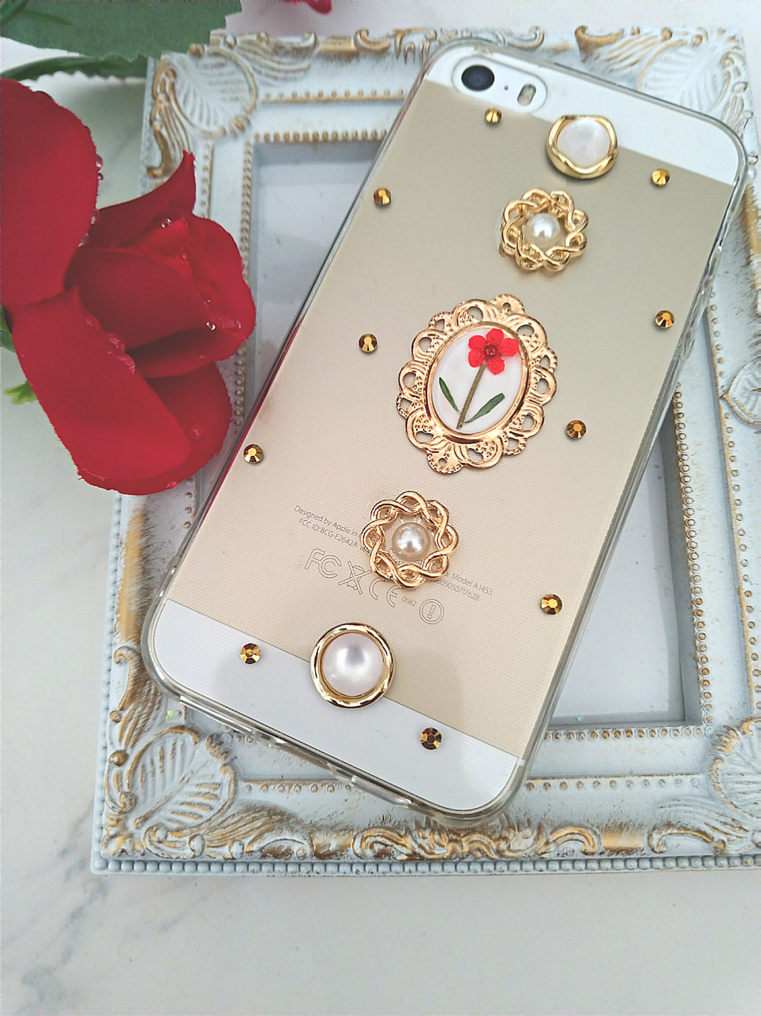Iphoneケース Android スマホケース ドライフラワー Iichi ハンドメイド クラフト作品 手仕事品の通販