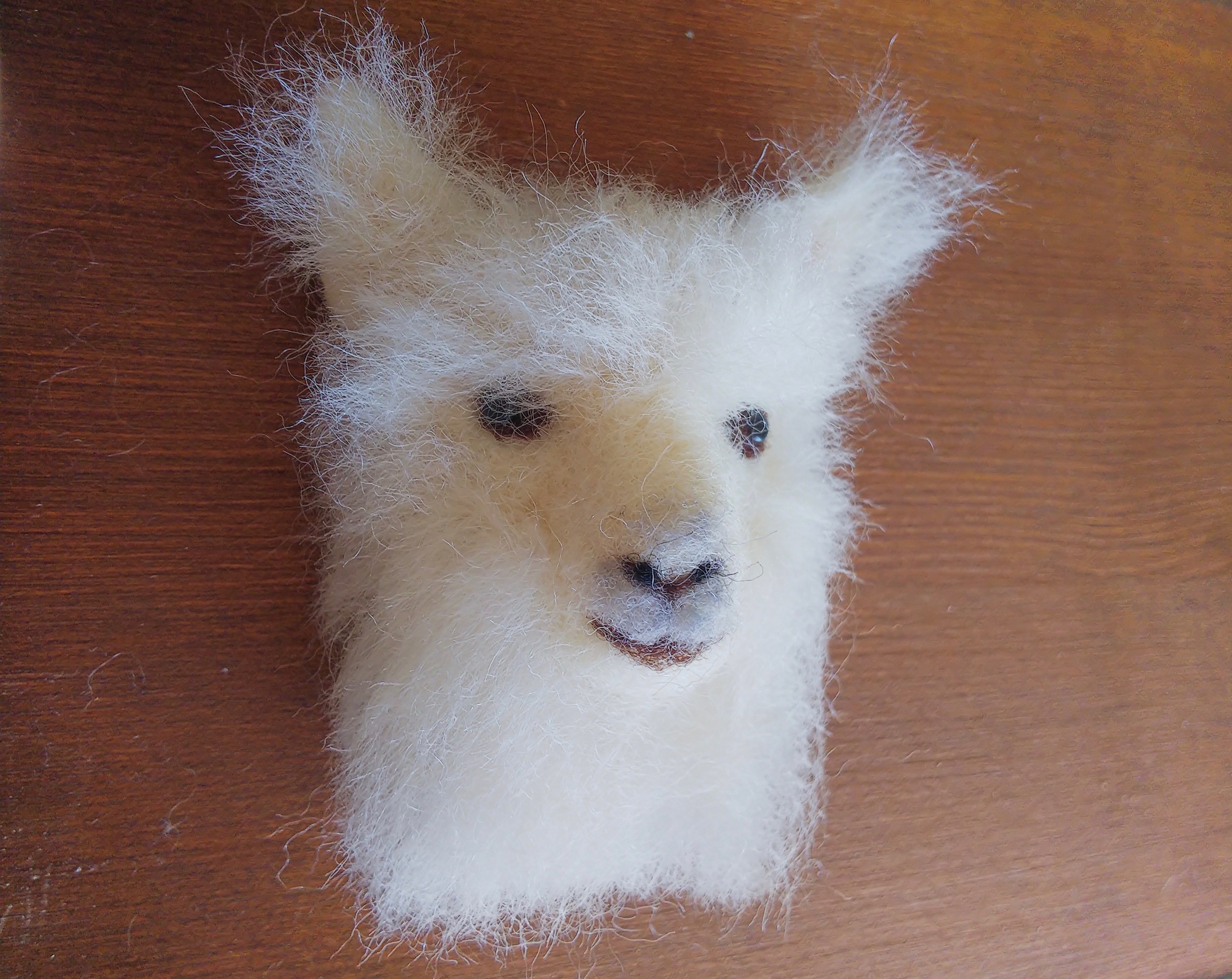 再販 アルパカの毛刈り前ブローチ Iichi ハンドメイド クラフト作品 手仕事品の通販 再販 アルパカの毛刈り前ブローチ Iichi ハンドメイド クラフト作品 手仕事品の通販