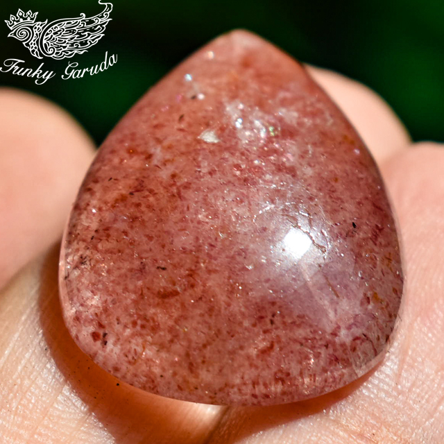 ストロベリークォーツ ルースsto002 Iichi ハンドメイド クラフト作品 手仕事品の通販