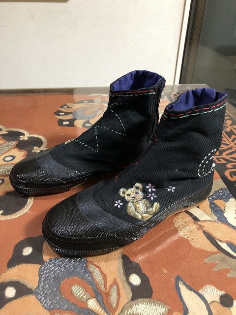 かわゆい地下足袋ズック Iichi ハンドメイド クラフト作品 手仕事品の通販