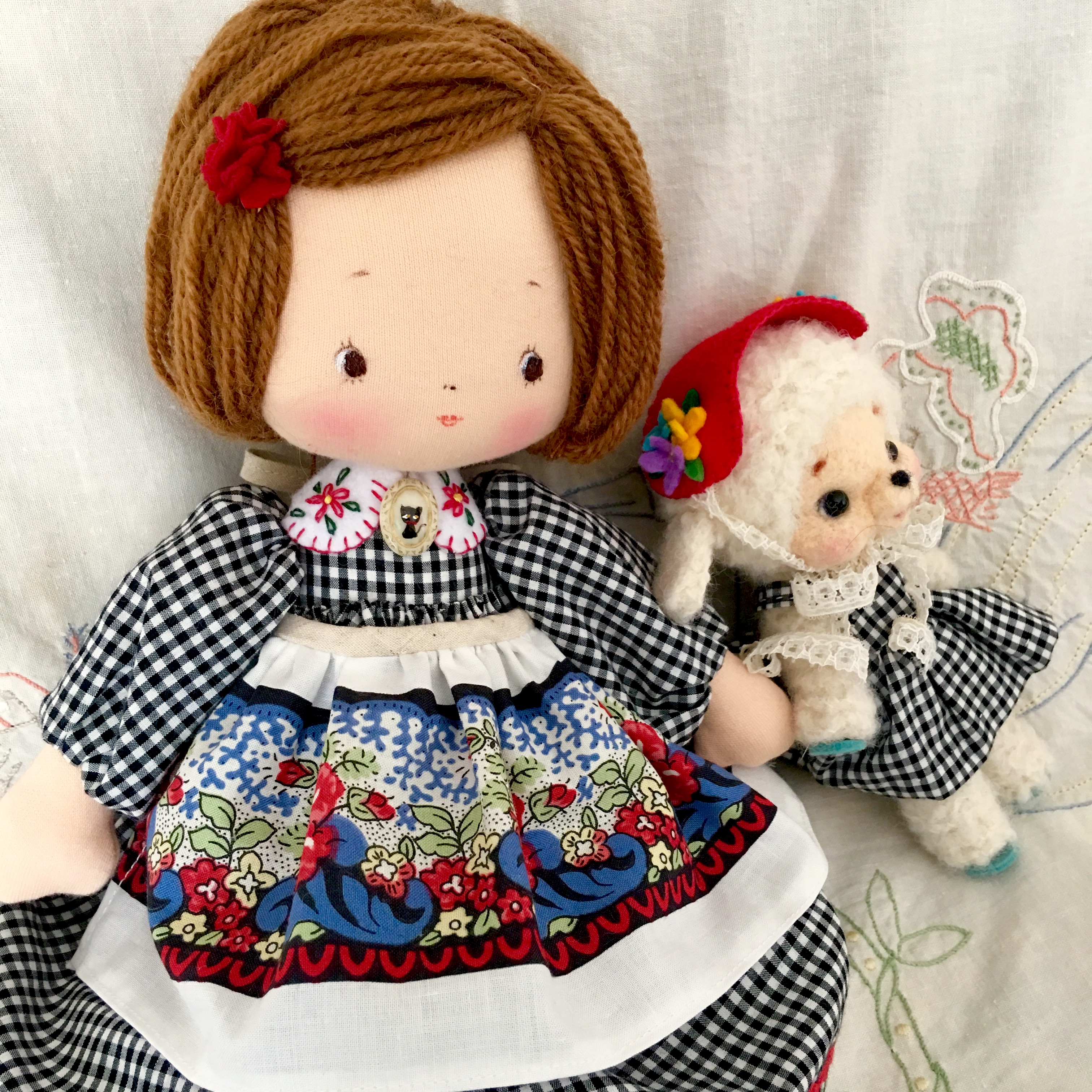 ペチカドール かわいいエプロン Iichi ハンドメイド クラフト作品 手仕事品の通販