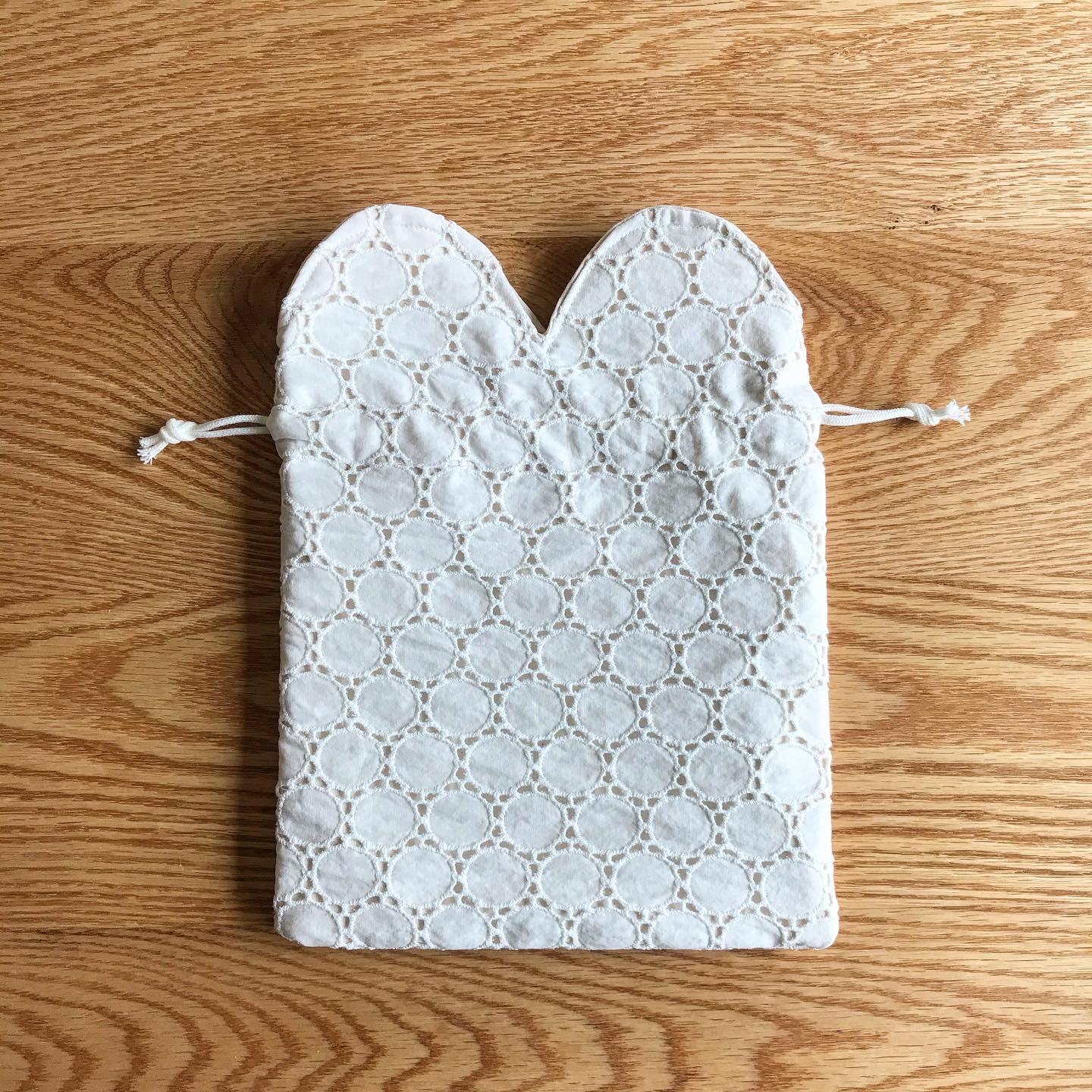 総レースの花びら巾着 S Iichi ハンドメイド クラフト作品 手仕事品の通販