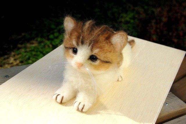 癒し 子猫ちゃん Iichi ハンドメイド クラフト作品 手仕事品の通販