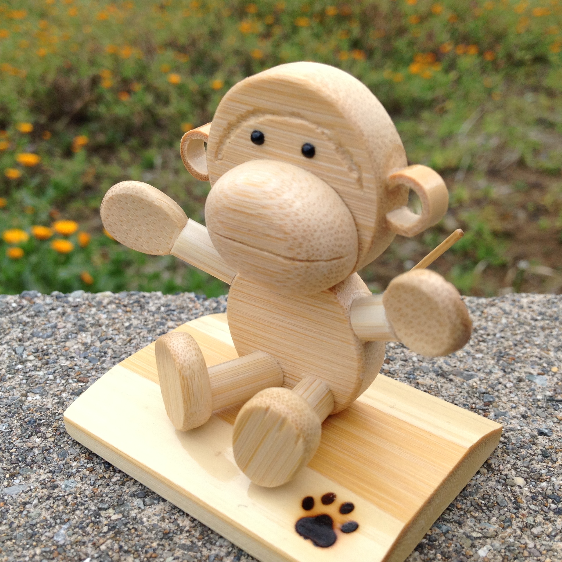 Zoo Animals サル Iichi ハンドメイド クラフト作品 手仕事品の通販