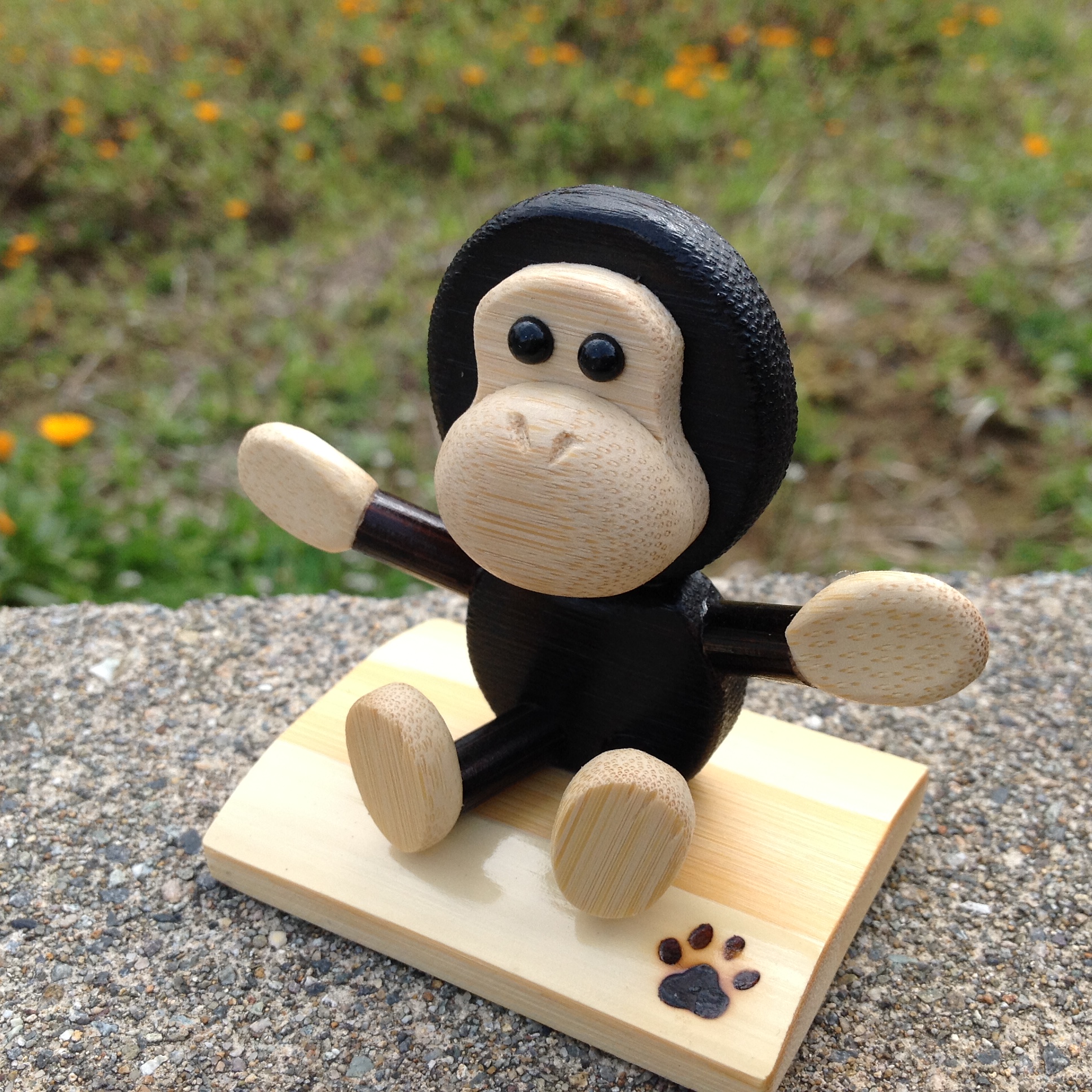 Zoo Animals ゴリラ Iichi ハンドメイド クラフト作品 手仕事品の通販