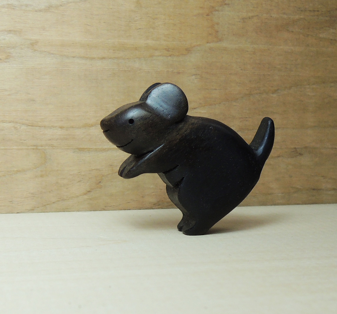 小さなネズミの置物 4 Iichi ハンドメイド クラフト作品 手仕事品の通販
