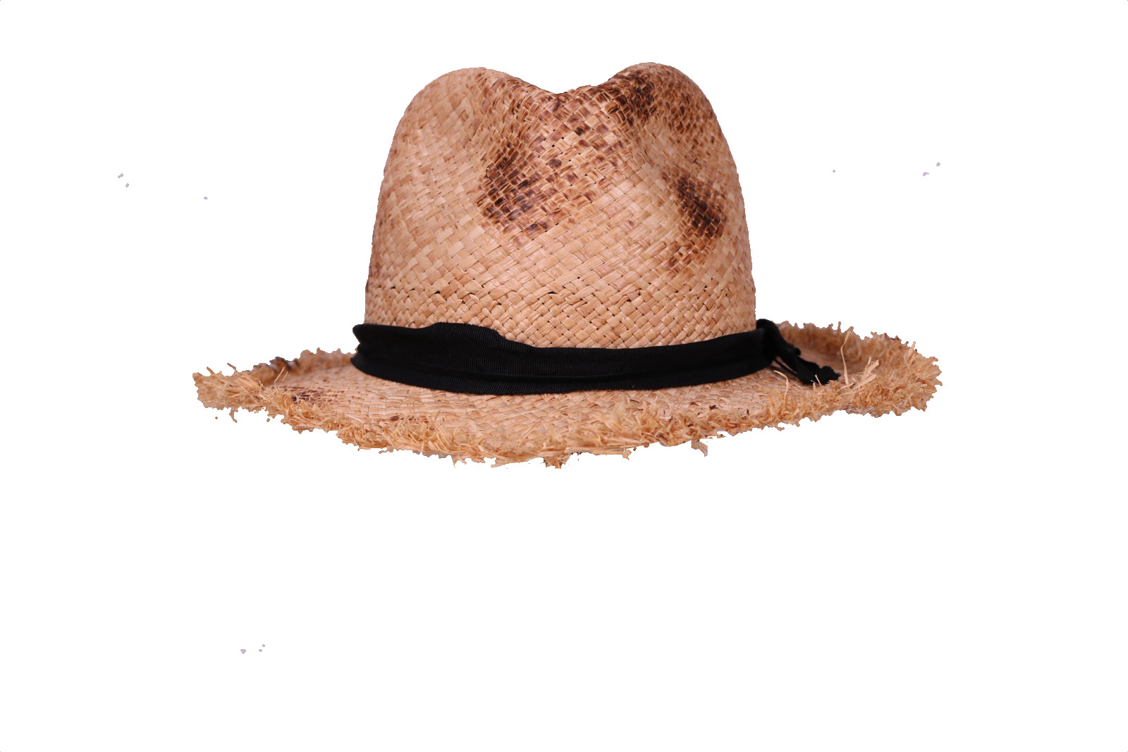 raffia fedora hat