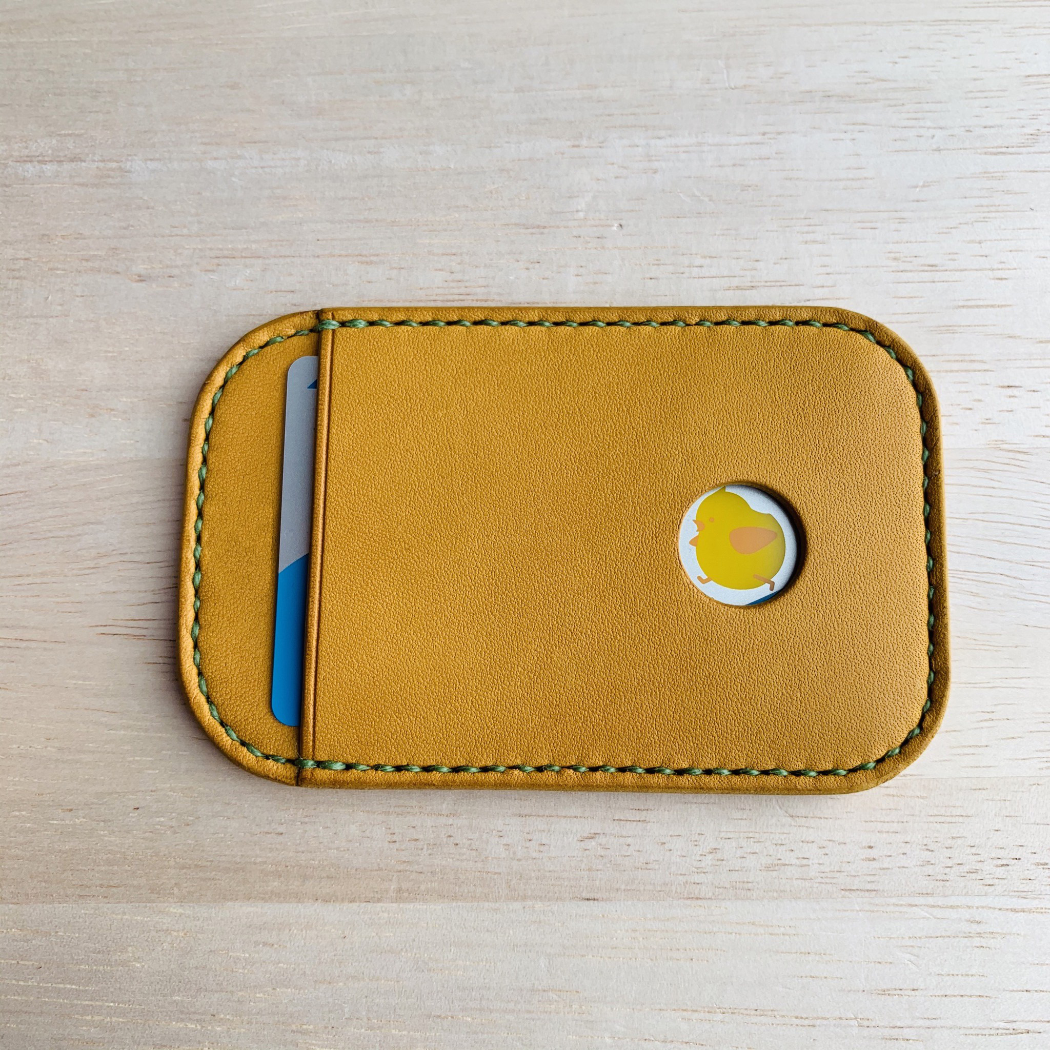 選べる革とステッチ Toicaパスケース 名入れ可 Iichi ハンドメイド クラフト作品 手仕事品の通販