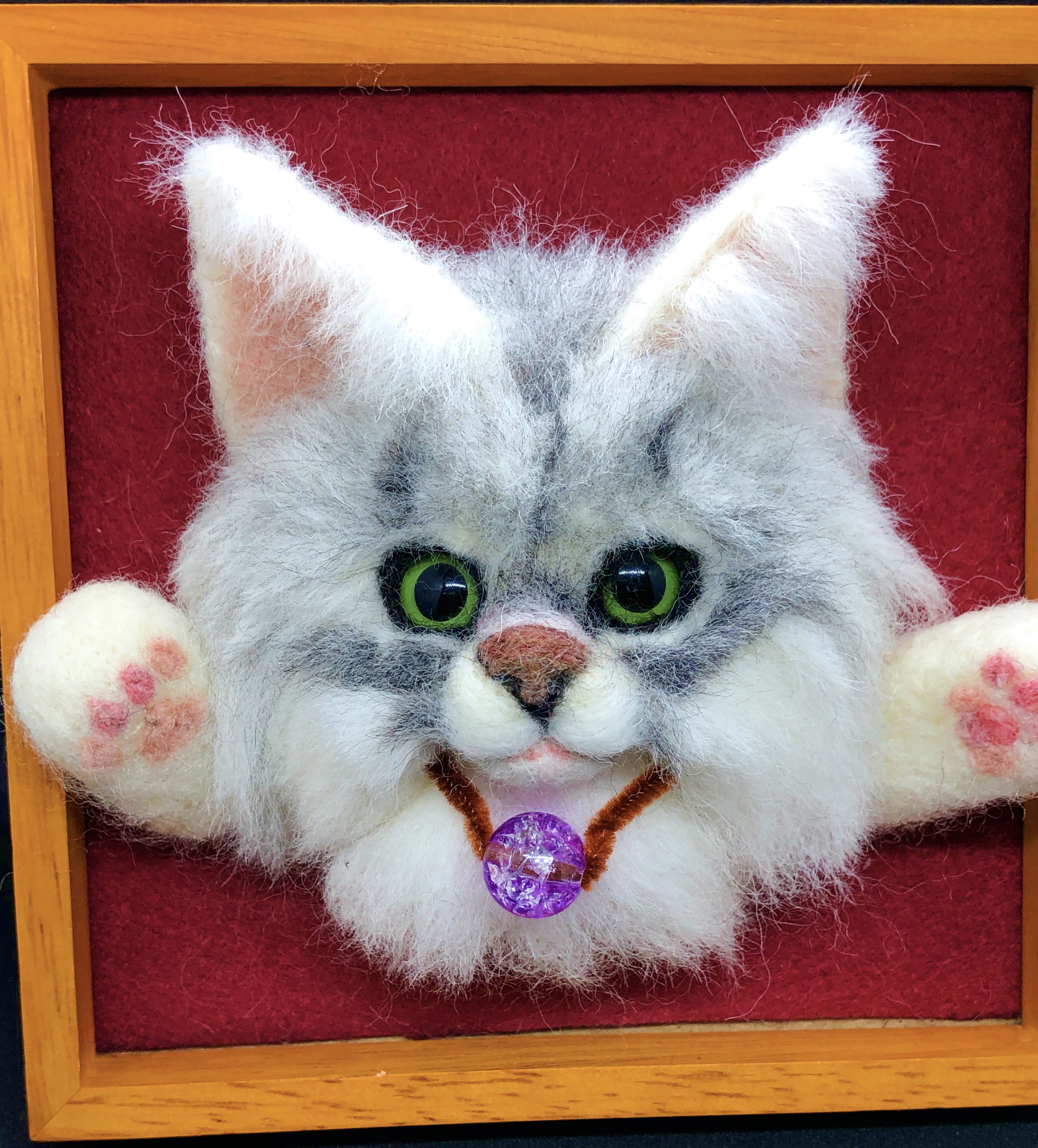 羊毛フェルト 猫 人形 オーダー メイド | iichi ハンドメイド・クラフト作品・手仕事品の通販