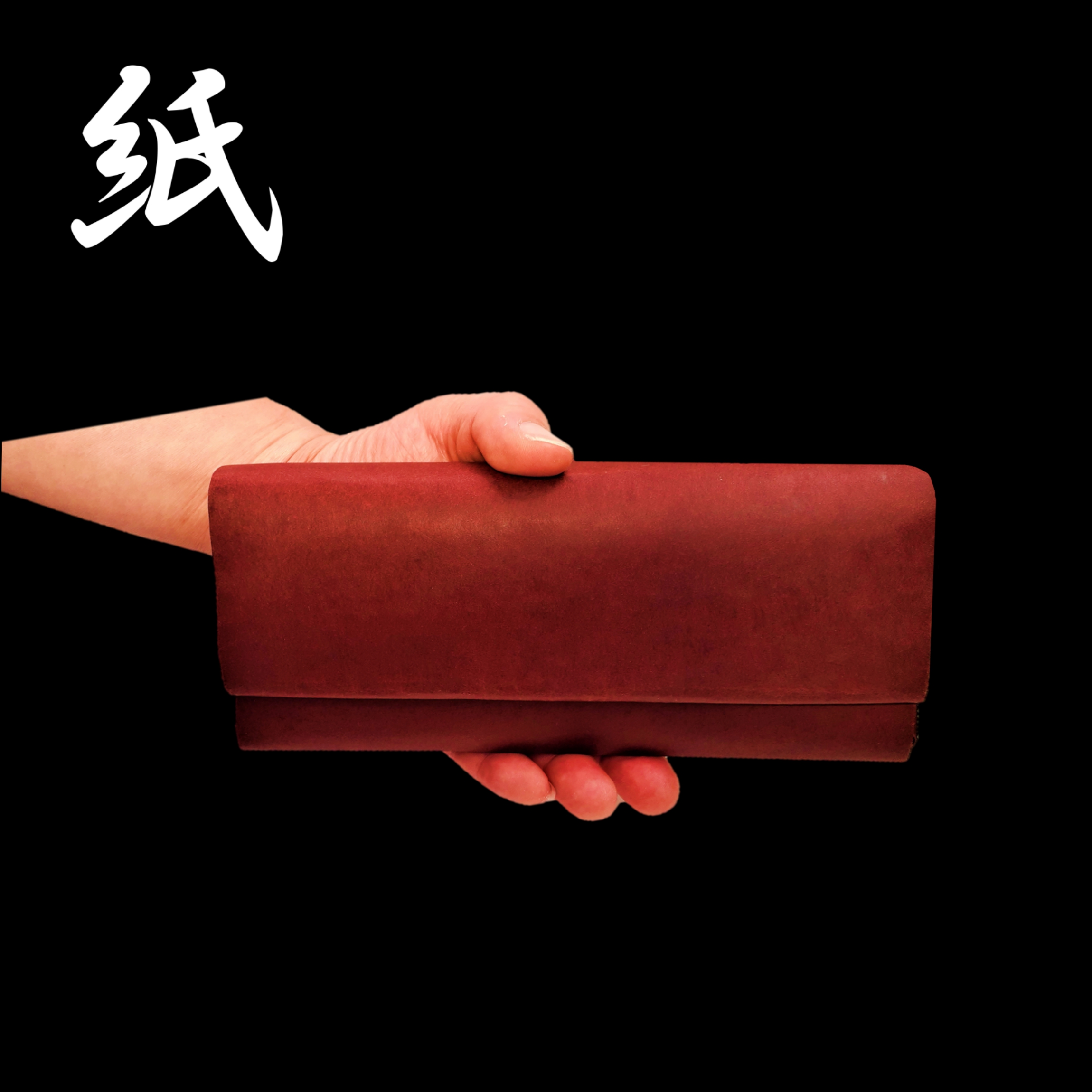 紙の長財布 コルドバ紙使用 Iichi ハンドメイド クラフト作品 手仕事品の通販