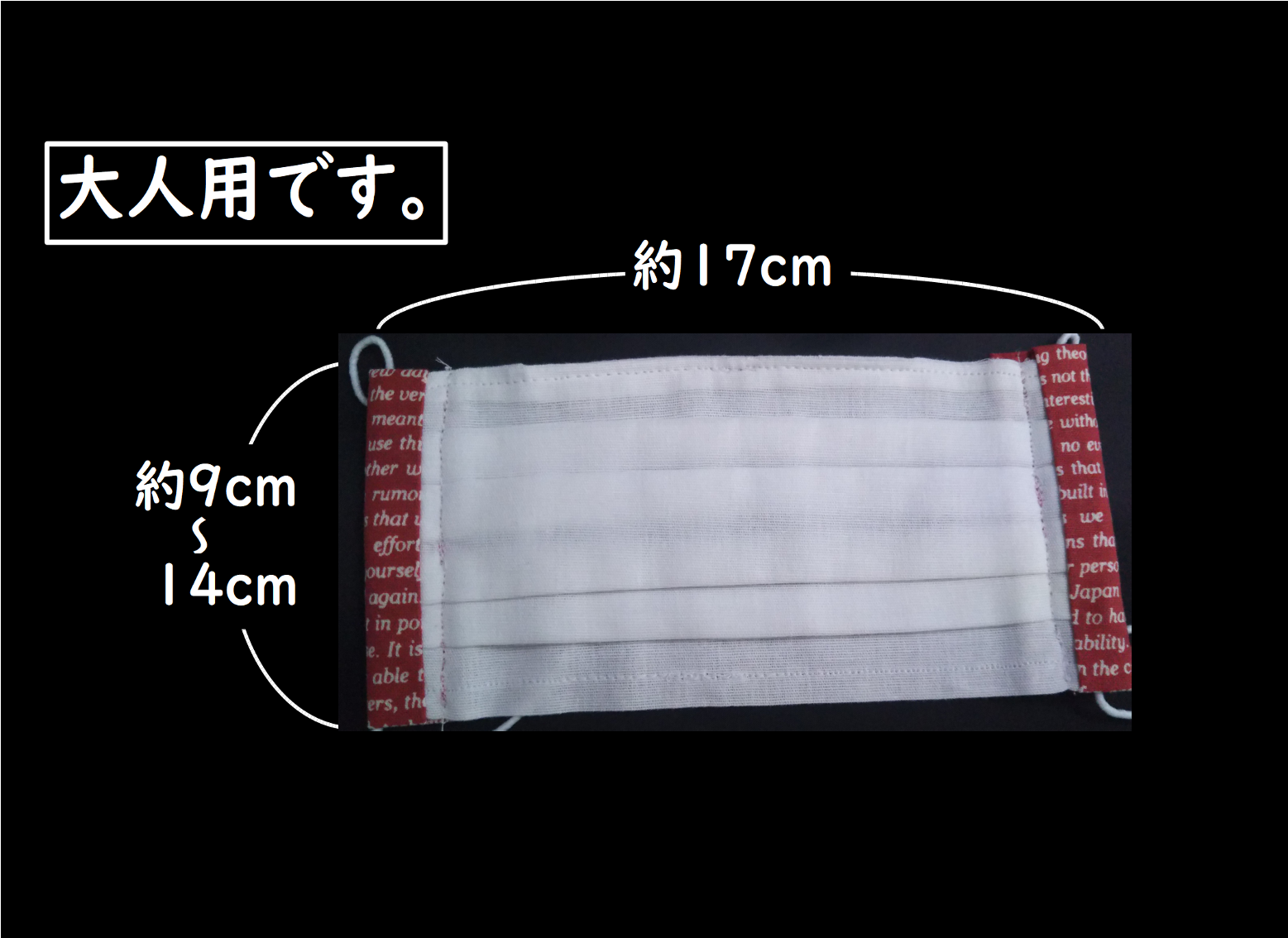 ２枚 セット マスク ガーゼ プリーツマスク 大人用 ファミリー カップル ペア Iichi ハンドメイド クラフト作品 手仕事品の通販