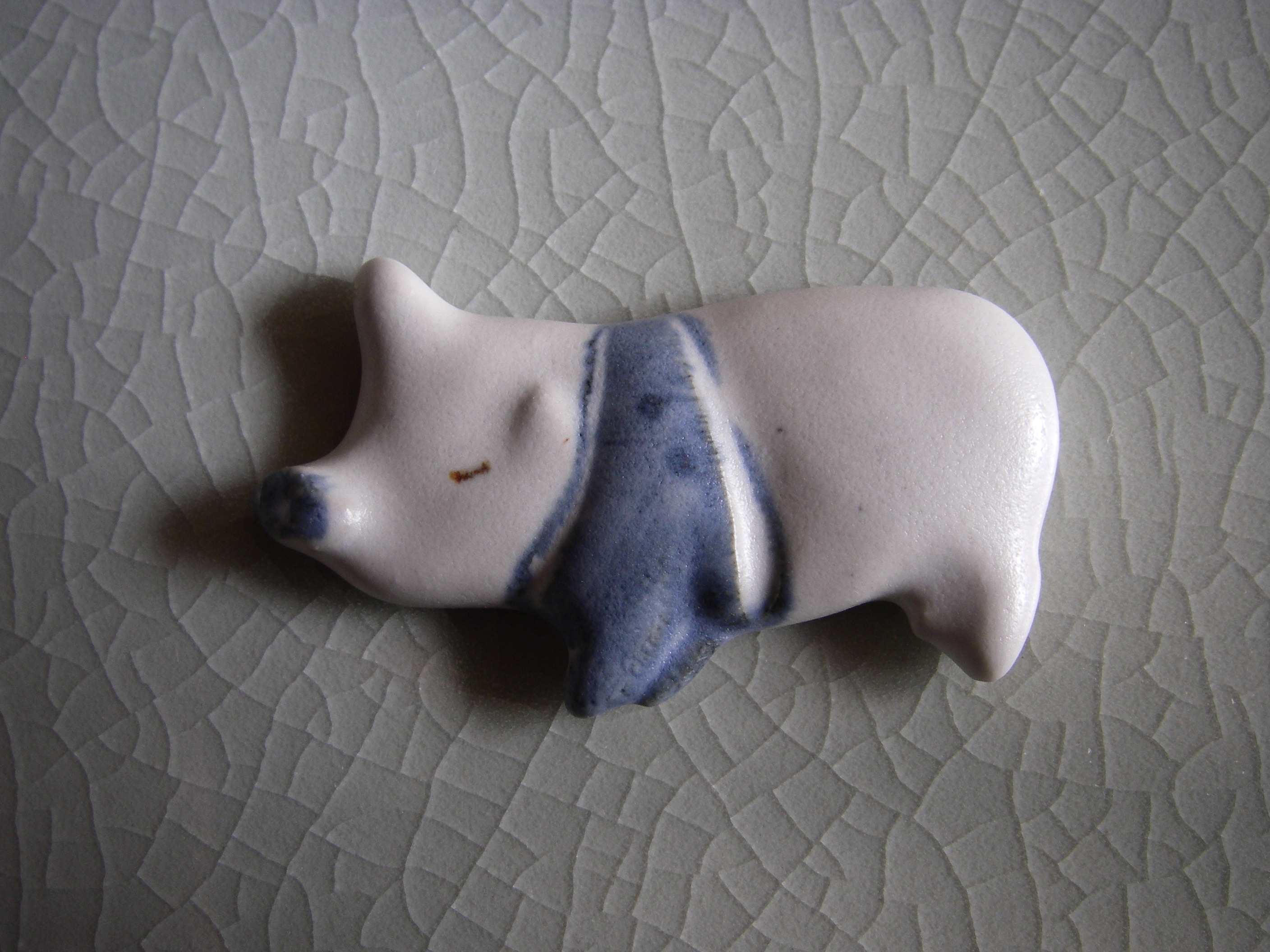 ブローチ ブタ Iichi ハンドメイド クラフト作品 手仕事品の通販