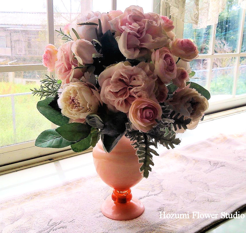 優しいピンク系のブーケ 花束 Iichi ハンドメイド クラフト作品 手仕事品の通販