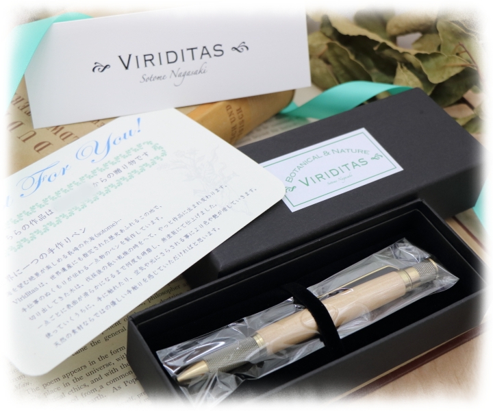 Viriditasペン専用ギフトラッピング 高級box 化粧箱 サテンリボン Iichi ハンドメイド クラフト作品 手仕事品の通販