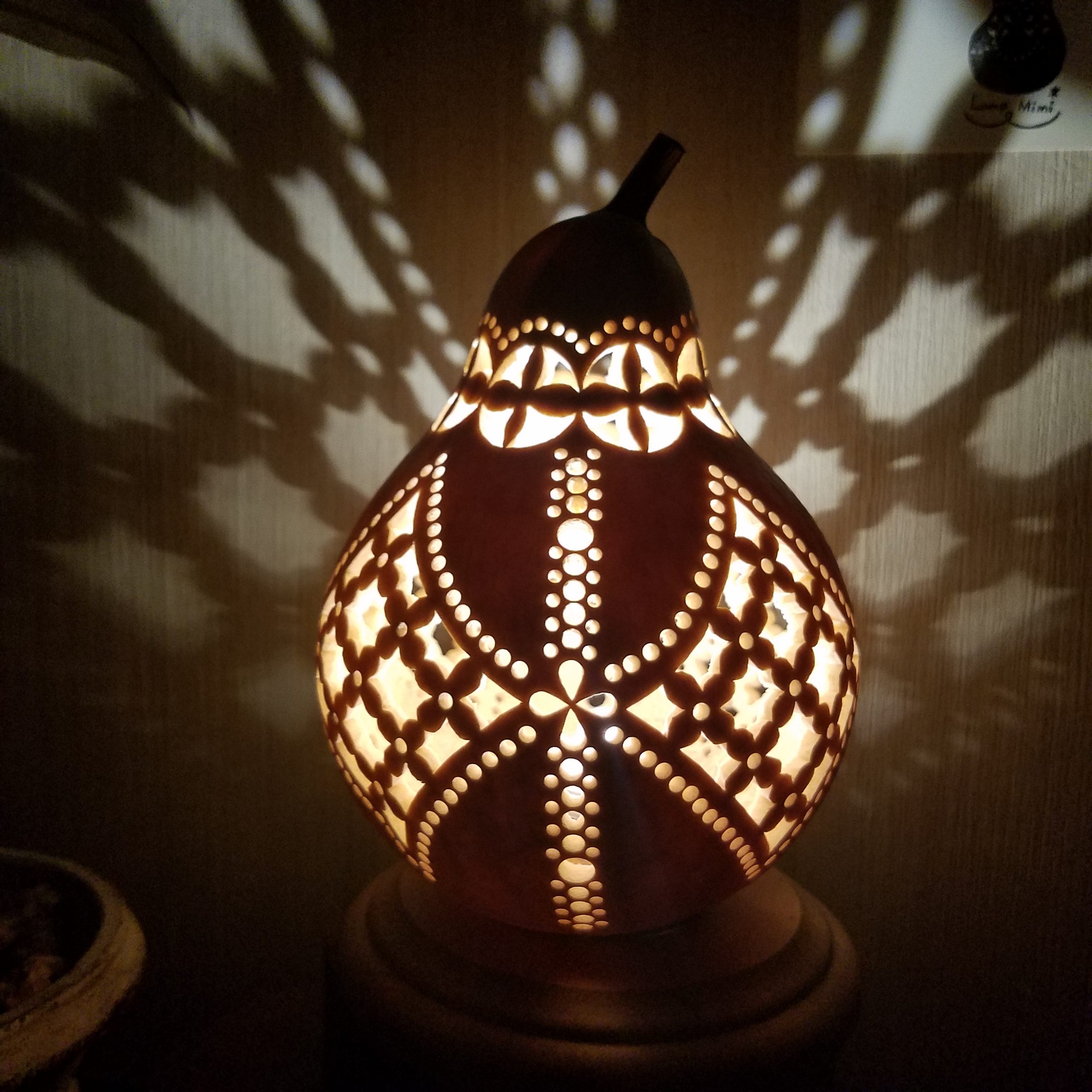 ひょうたんランプ Iichi ハンドメイド クラフト作品 手仕事品の通販