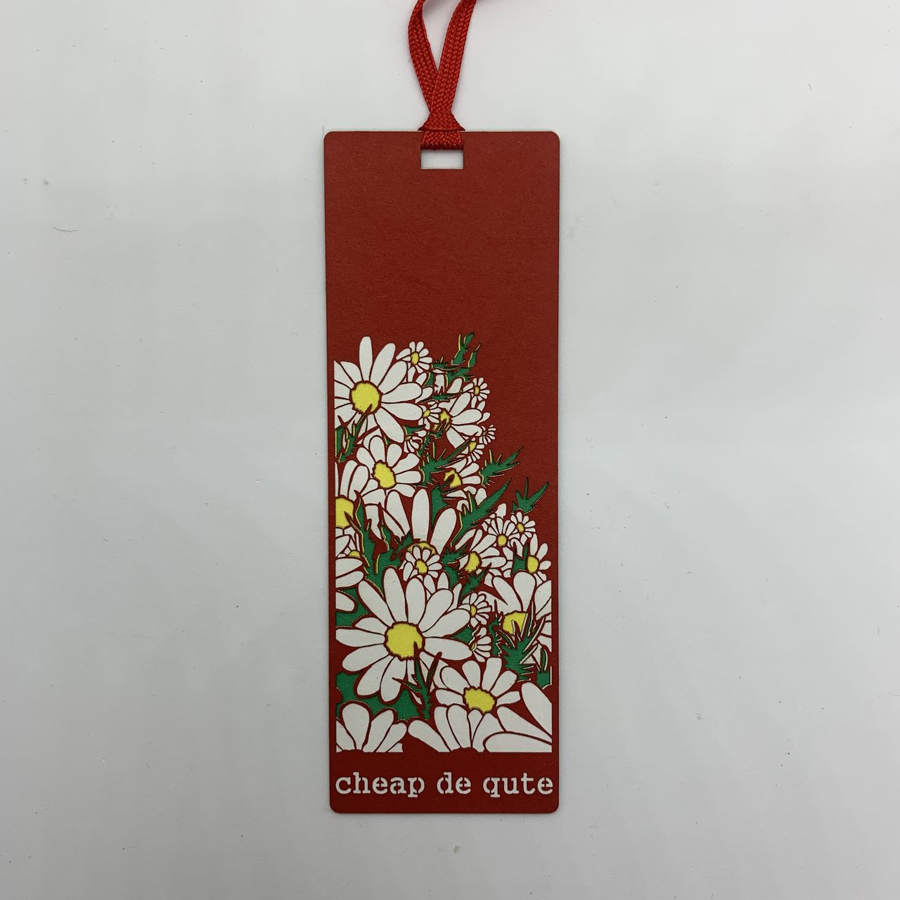 切り絵しおり マーガレット Iichi ハンドメイド クラフト作品 手仕事品の通販