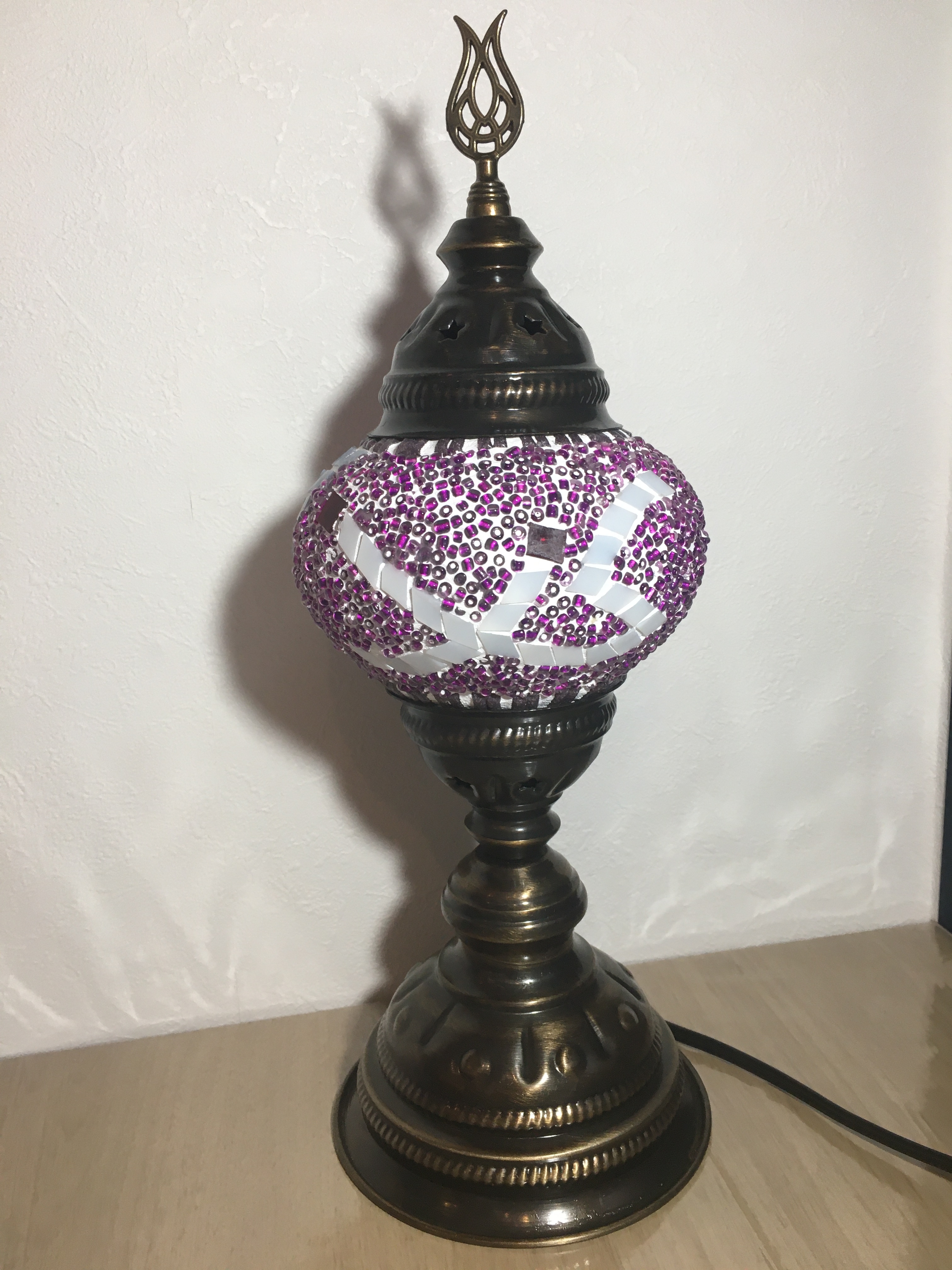 トルコモザイクランプ スタンドm Iichi ハンドメイド クラフト作品 手仕事品の通販