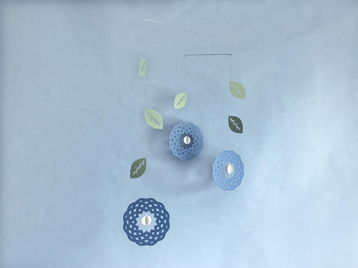 モビール 空花 その2 Iichi ハンドメイド クラフト作品 手仕事品の通販