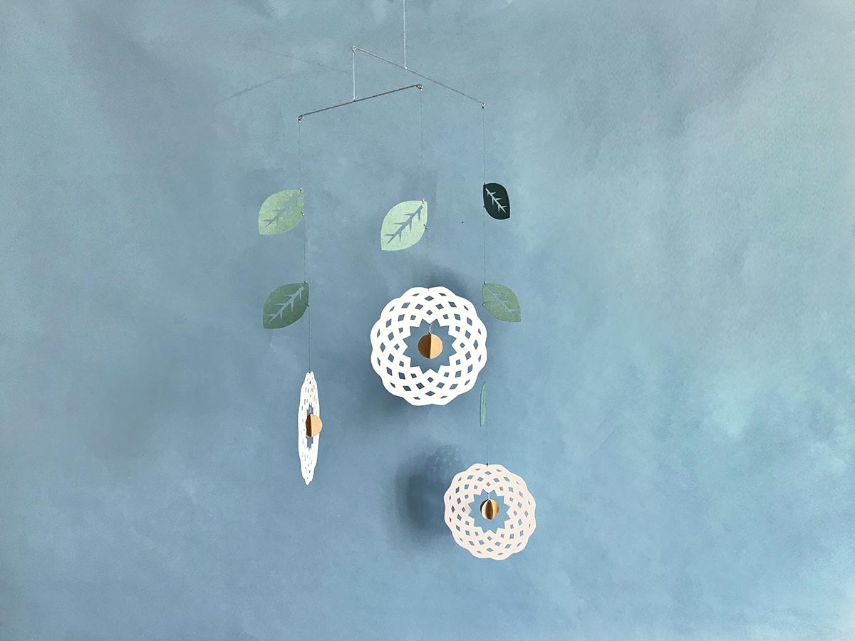 モビール 空花 その4 Iichi ハンドメイド クラフト作品 手仕事品の通販