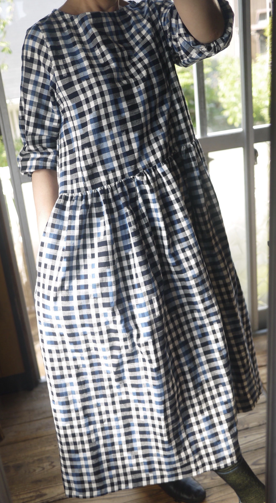 感謝の声続々 確認用 久留米絣のワンピース 0601 2 その他 Thecellardoors Com