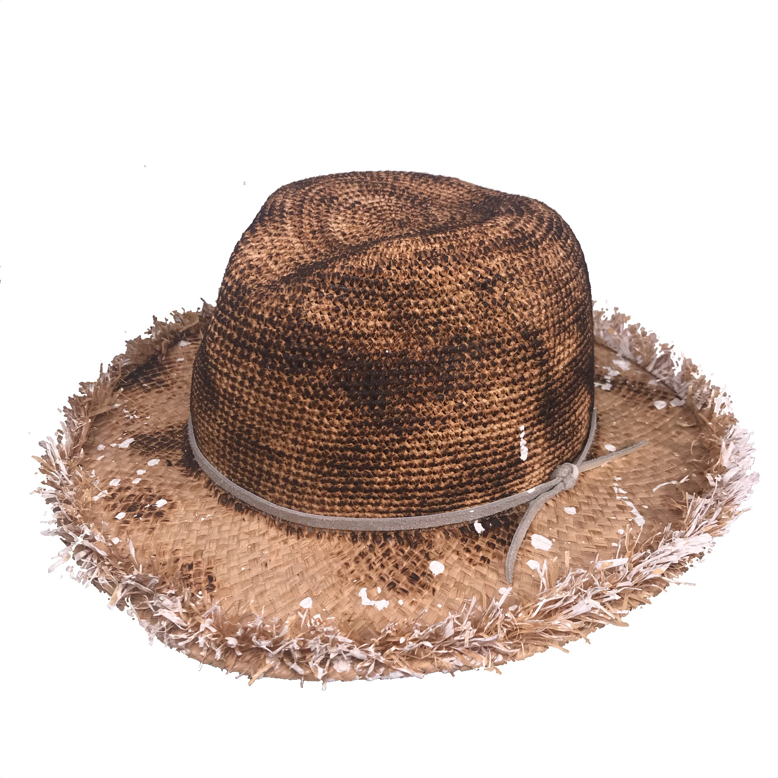raffia fedora hat