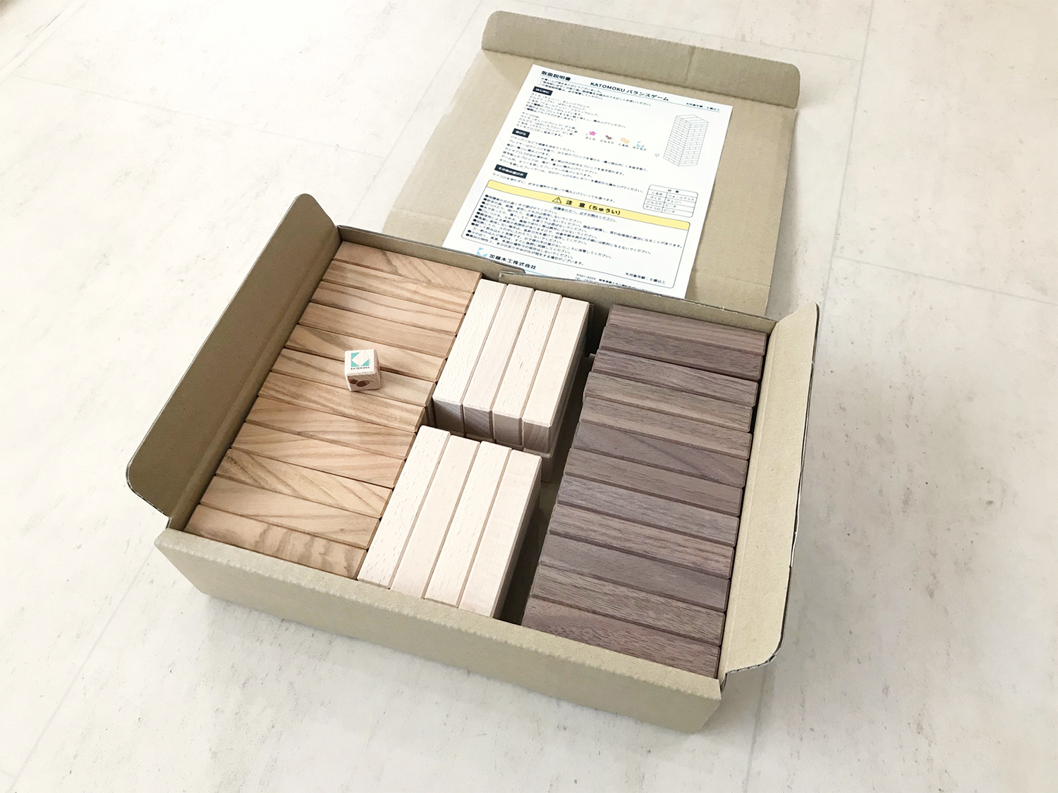 Katomoku バランスゲーム 木のおもちゃ ジェンガ Km 109 Iichi ハンドメイド クラフト作品 手仕事品の通販