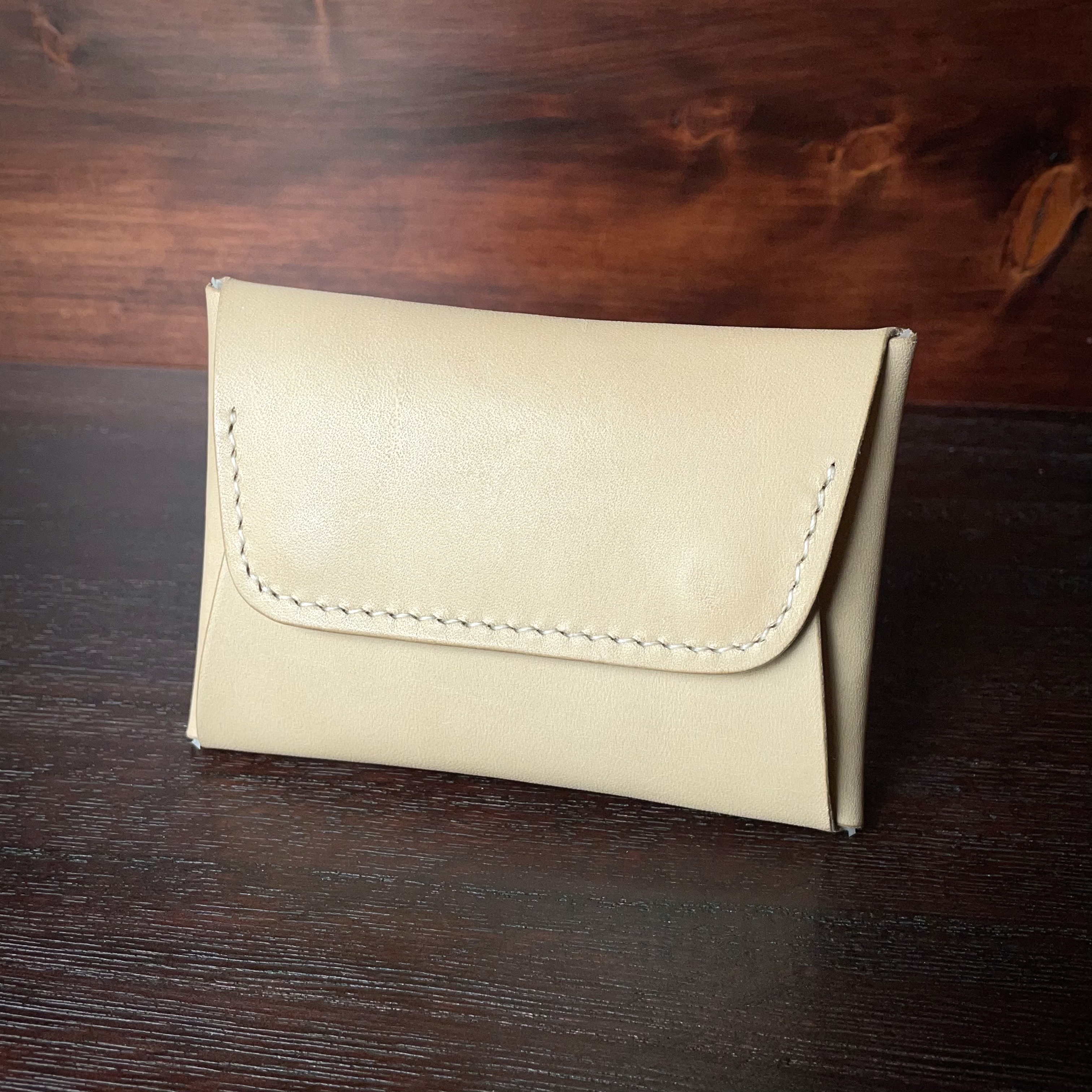 レザーポケットティッシュケース ライム Iichi ハンドメイド クラフト作品 手仕事品の通販