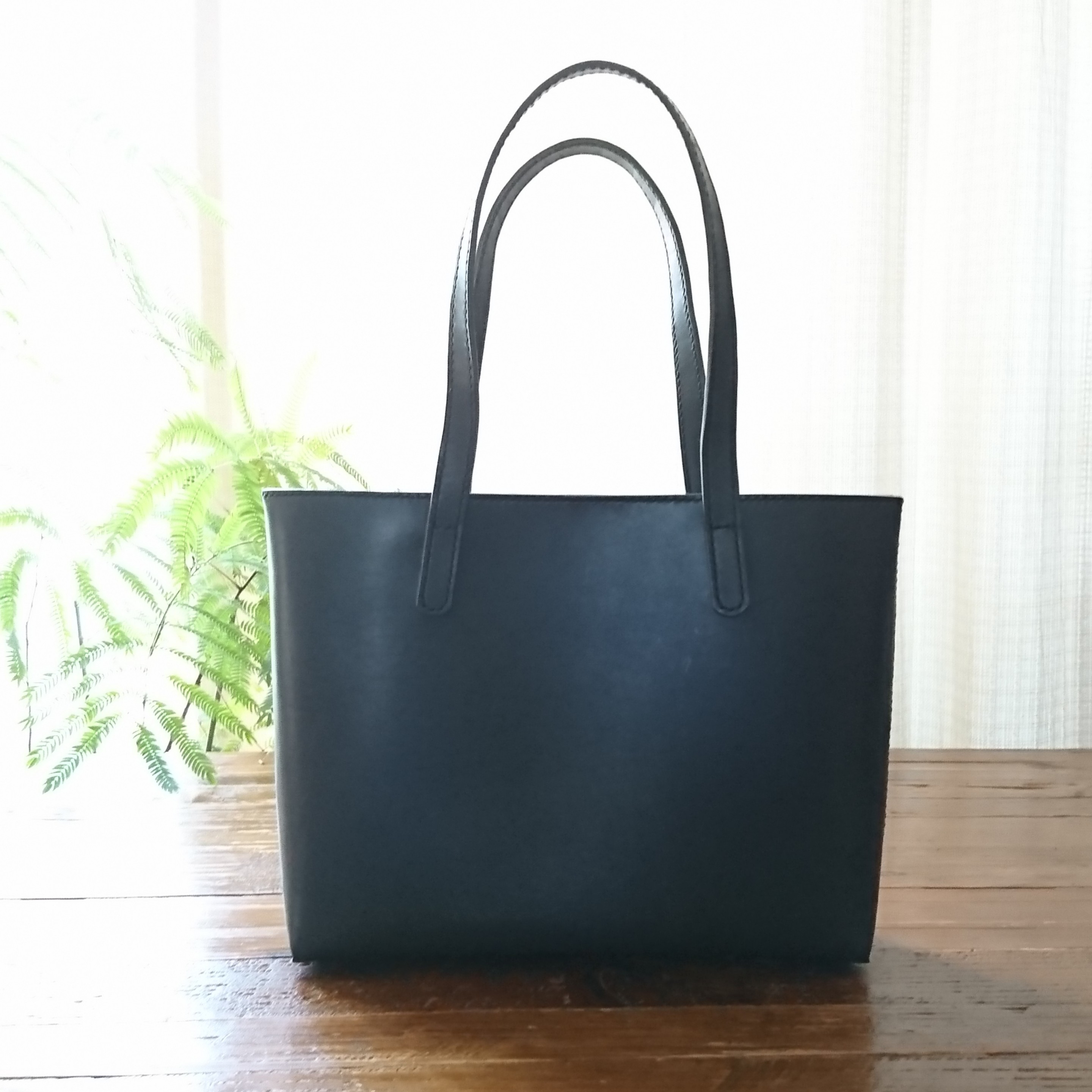 ファイルが入るトートバッグ 全8色 Iichi ハンドメイド クラフト作品 手仕事品の通販