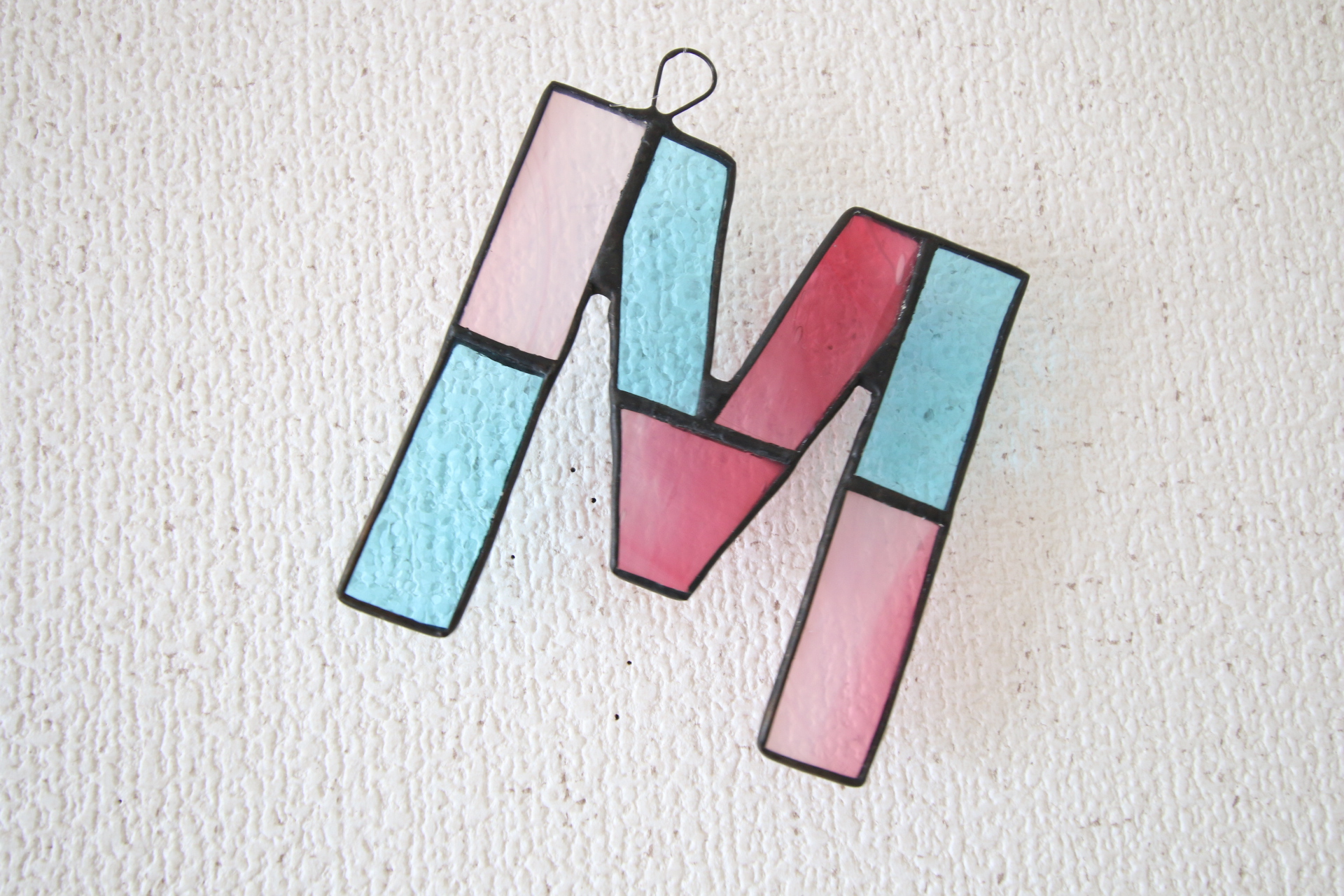 ステンドグラス イニシャルm Iichi ハンドメイド クラフト作品 手仕事品の通販