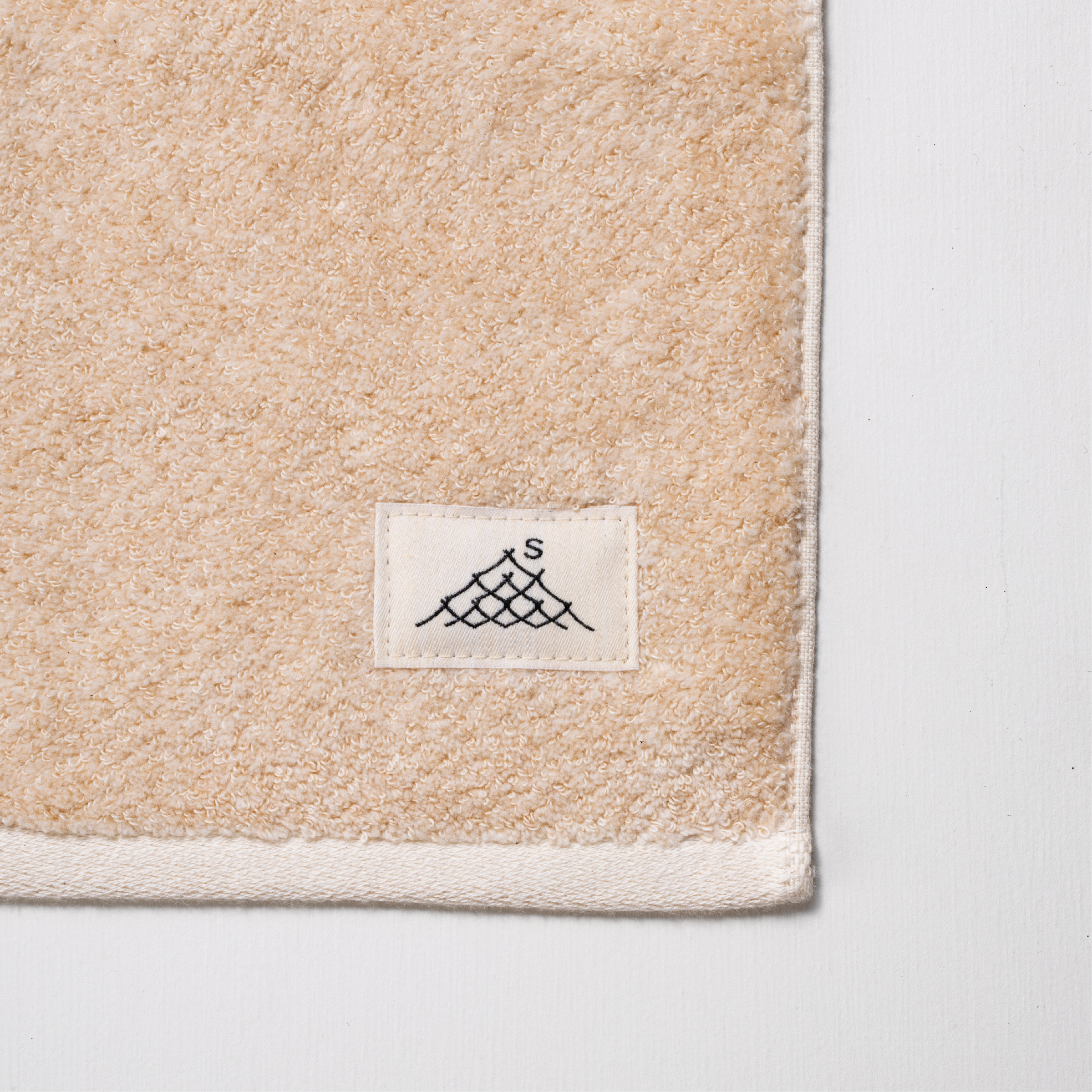 ハンドタオル 生成り色 無漂白 Iichi ハンドメイド クラフト作品 手仕事品の通販