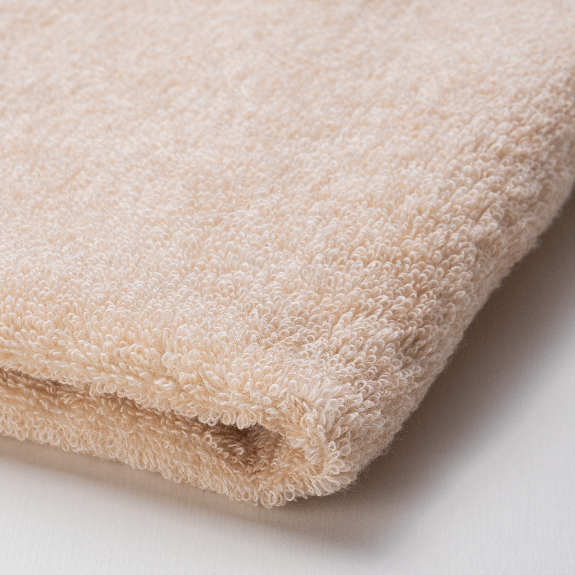 フェイスタオル 生成り色 Iichi ハンドメイド クラフト作品 手仕事品の通販