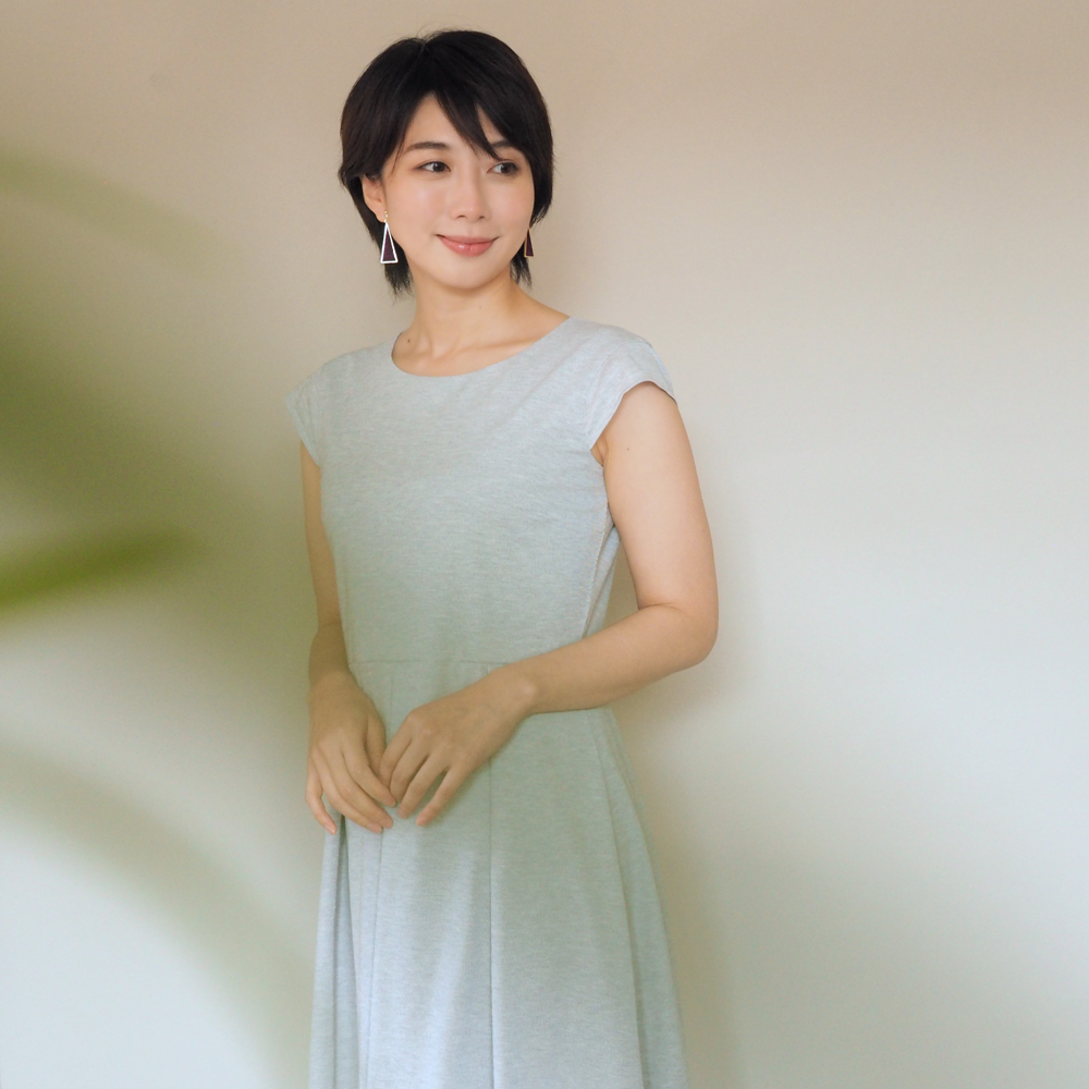 フレンチスリーブ アーミッシュ風シンプルワンピース オプション Iichi ハンドメイド クラフト作品 手仕事品の通販