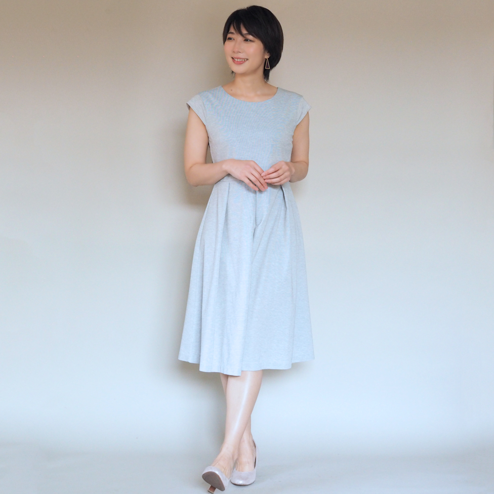 フレンチスリーブ アーミッシュ風シンプルワンピース オプション Iichi ハンドメイド クラフト作品 手仕事品の通販