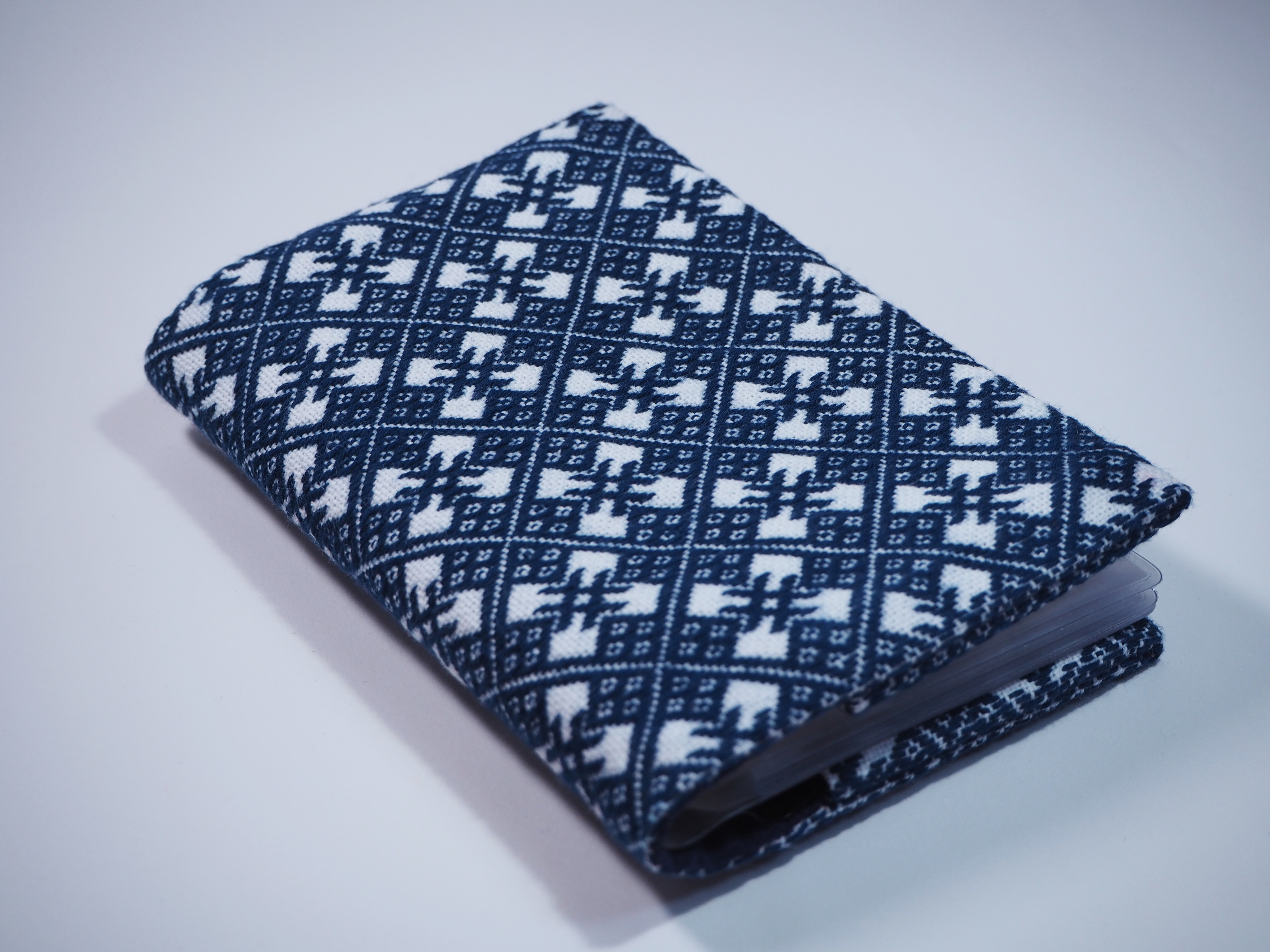 No.38 こぎん刺し☆♪カードケース 20ポケット 