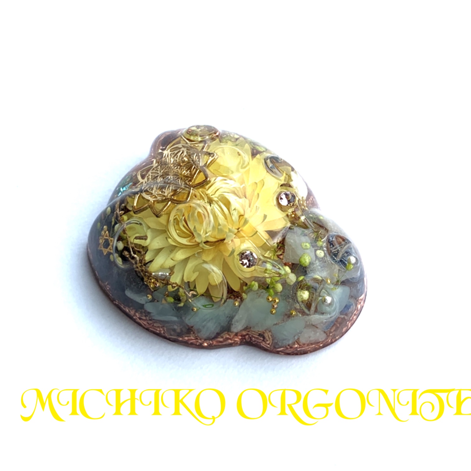 フラワーオブライフ 縁起物 てんとう虫さん 金運アップ 金運 幸運 癒し 幸運メモリーオイル入り オルゴナイト Iichi ハンドメイド クラフト作品 手仕事品の通販