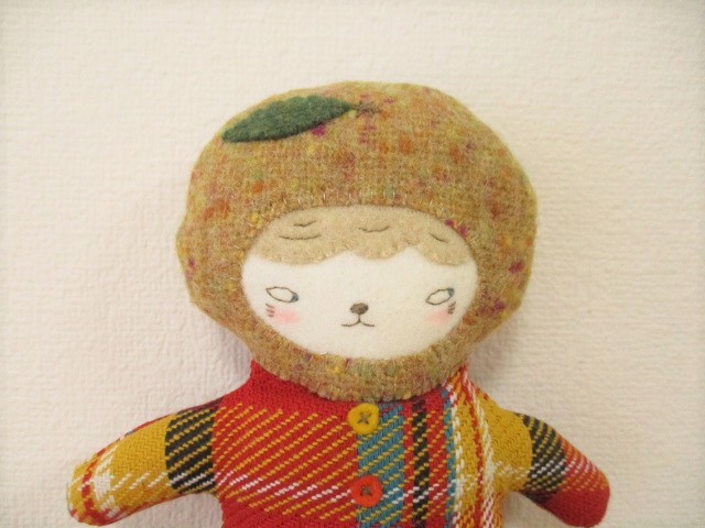 みかん帽子の猫少年 のペンケース P39 Iichi ハンドメイド クラフト作品 手仕事品の通販