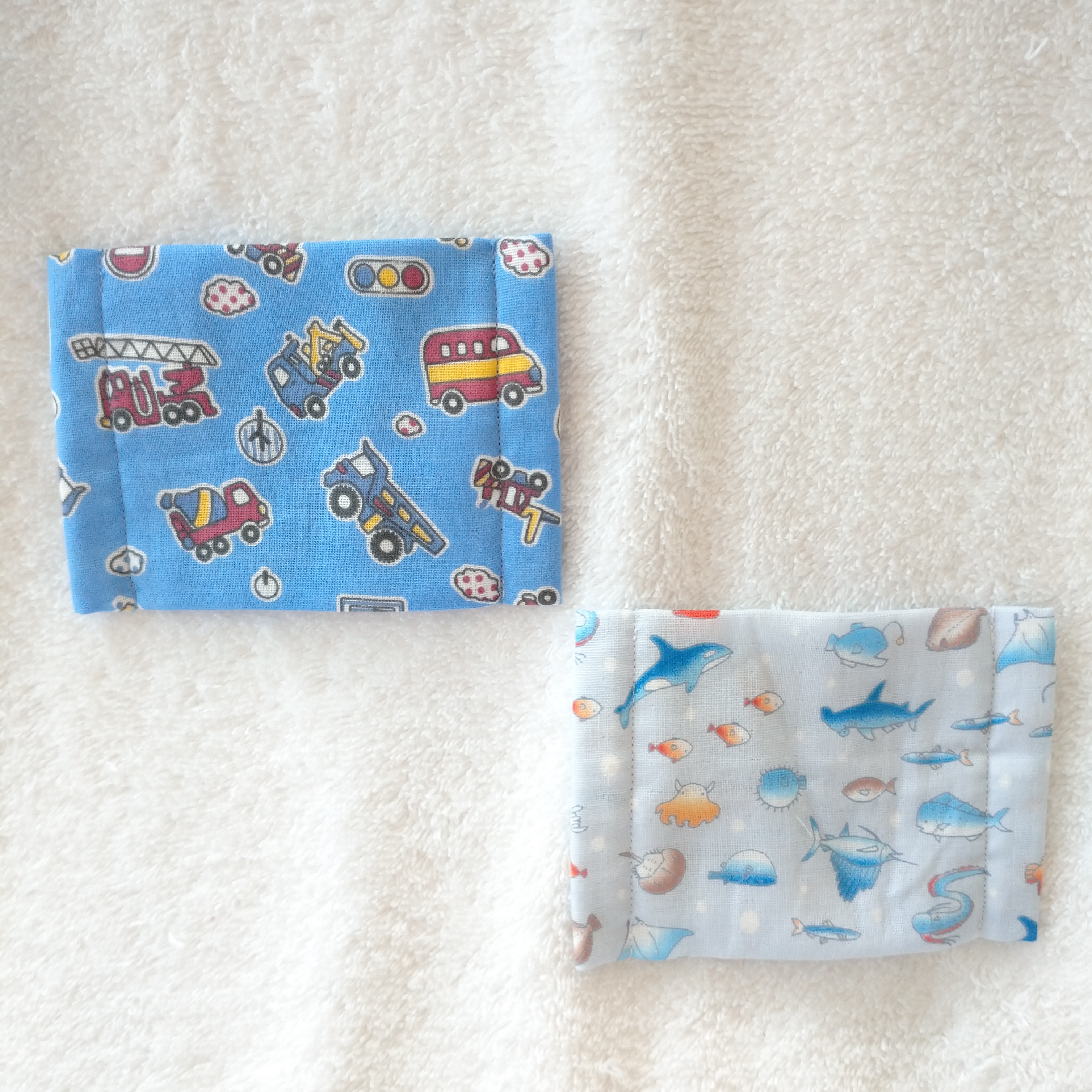 Wガーゼのキッズマスク2枚セット 車 魚 Iichi ハンドメイド クラフト作品 手仕事品の通販 Wガーゼのキッズマスク2枚セット 車 魚 Iichi ハンドメイド クラフト作品 手仕事品の通販