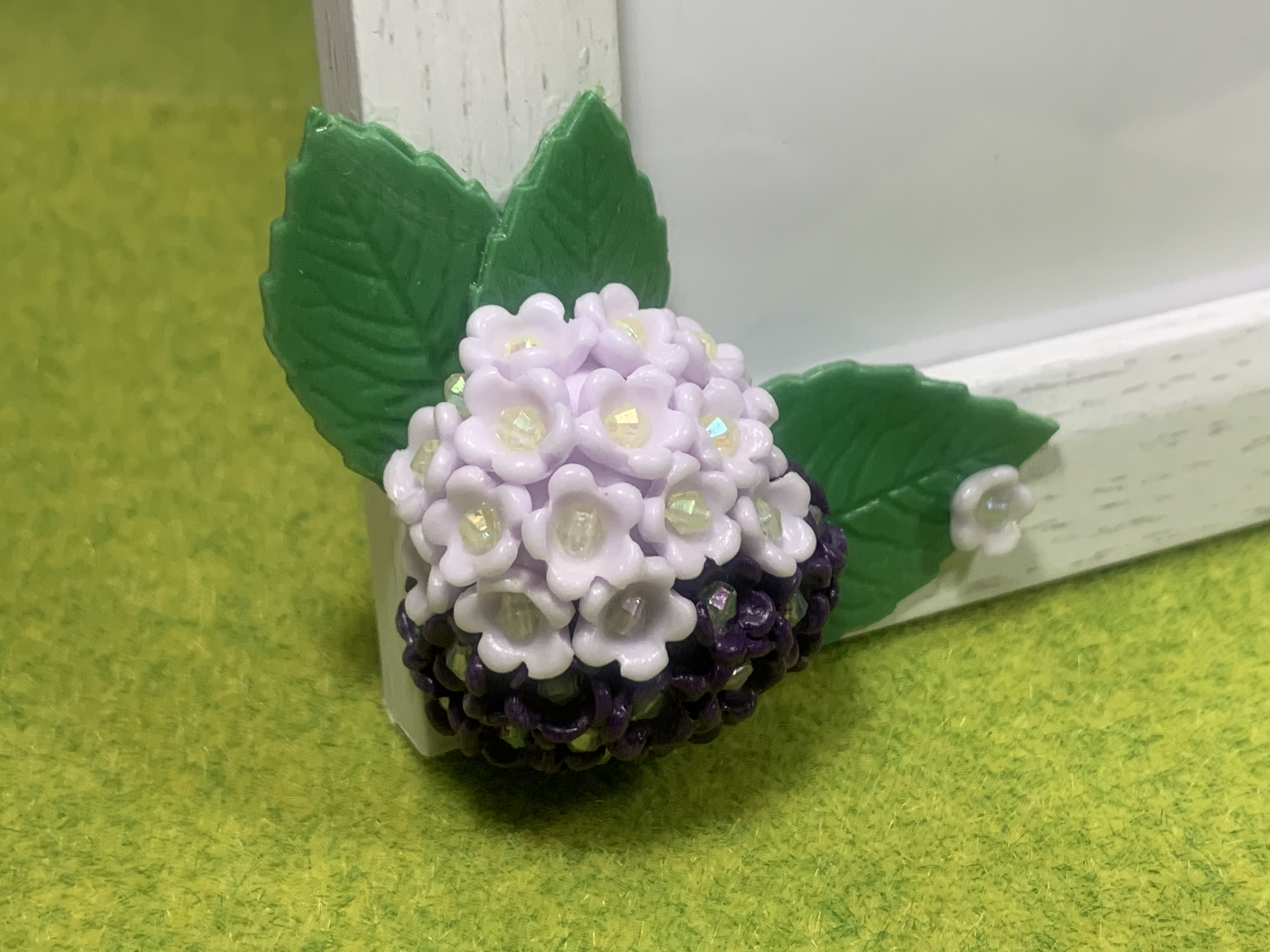 季節の花のフォトフレーム 紫陽花 あじさい Iichi ハンドメイド クラフト作品 手仕事品の通販