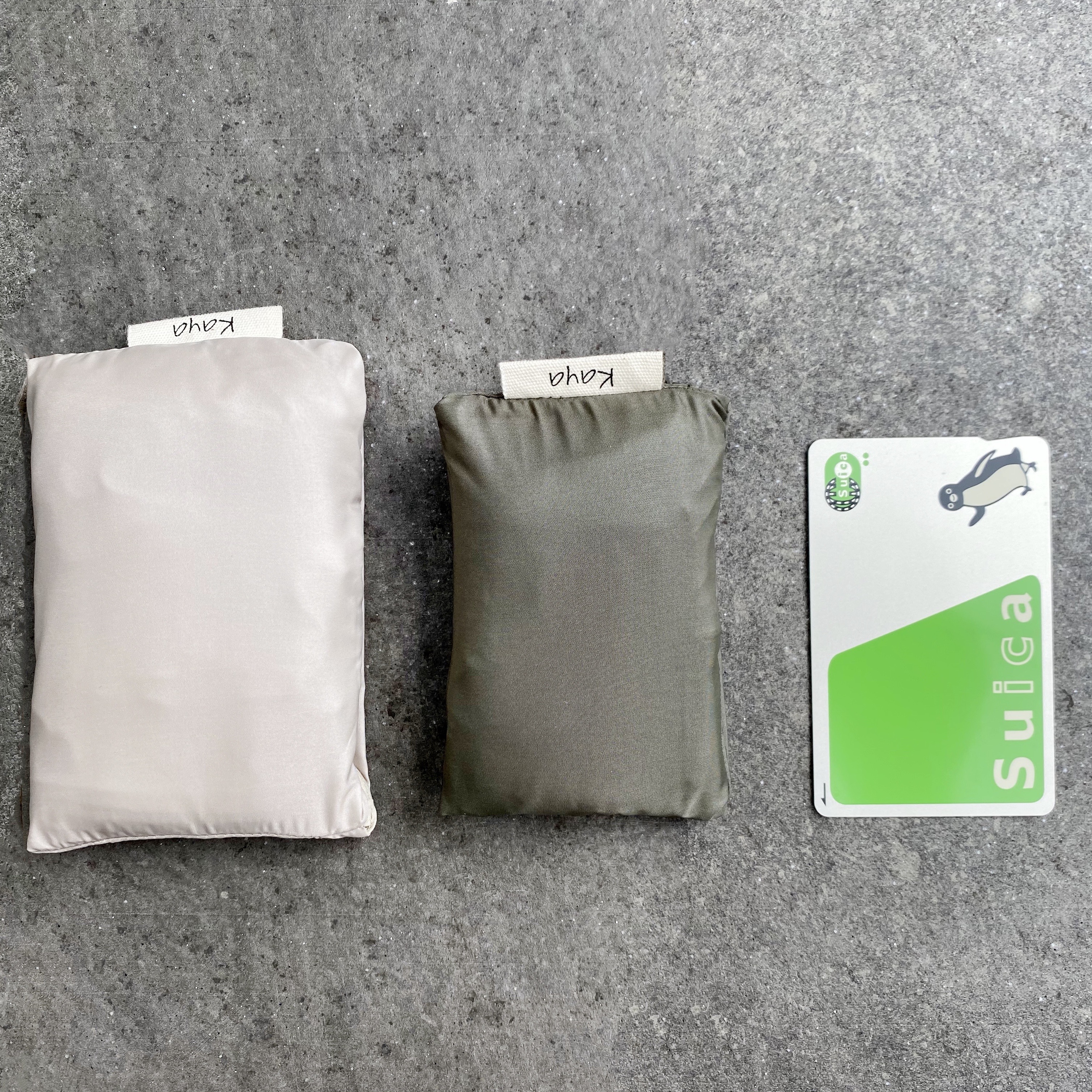レジ袋型 カードサイズに畳めるスマートエコバッグ Sサイズ Iichi ハンドメイド クラフト作品 手仕事品の通販