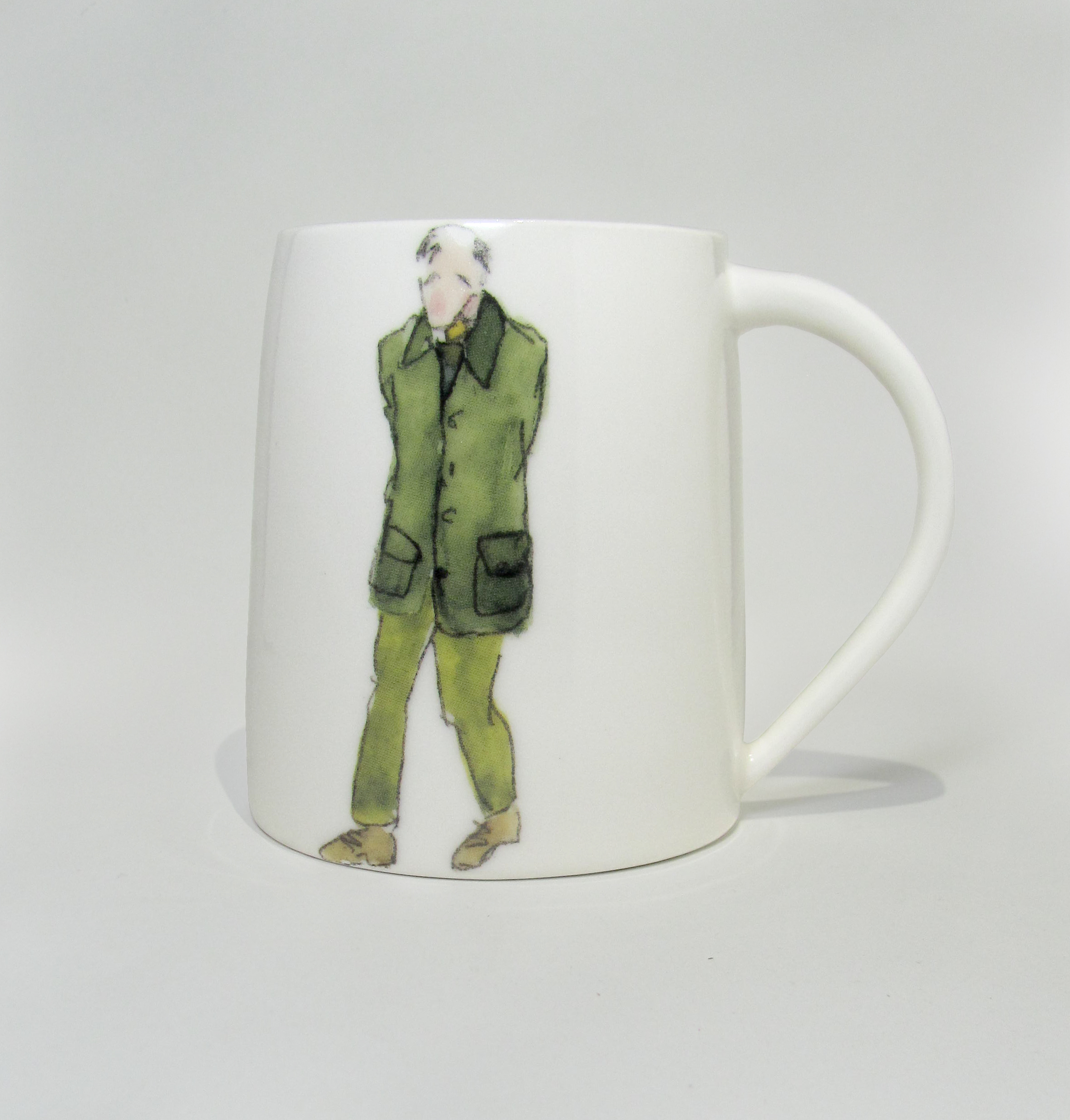 イギリス作家の手作りカップ 男性 Iichi ハンドメイド クラフト作品 手仕事品の通販