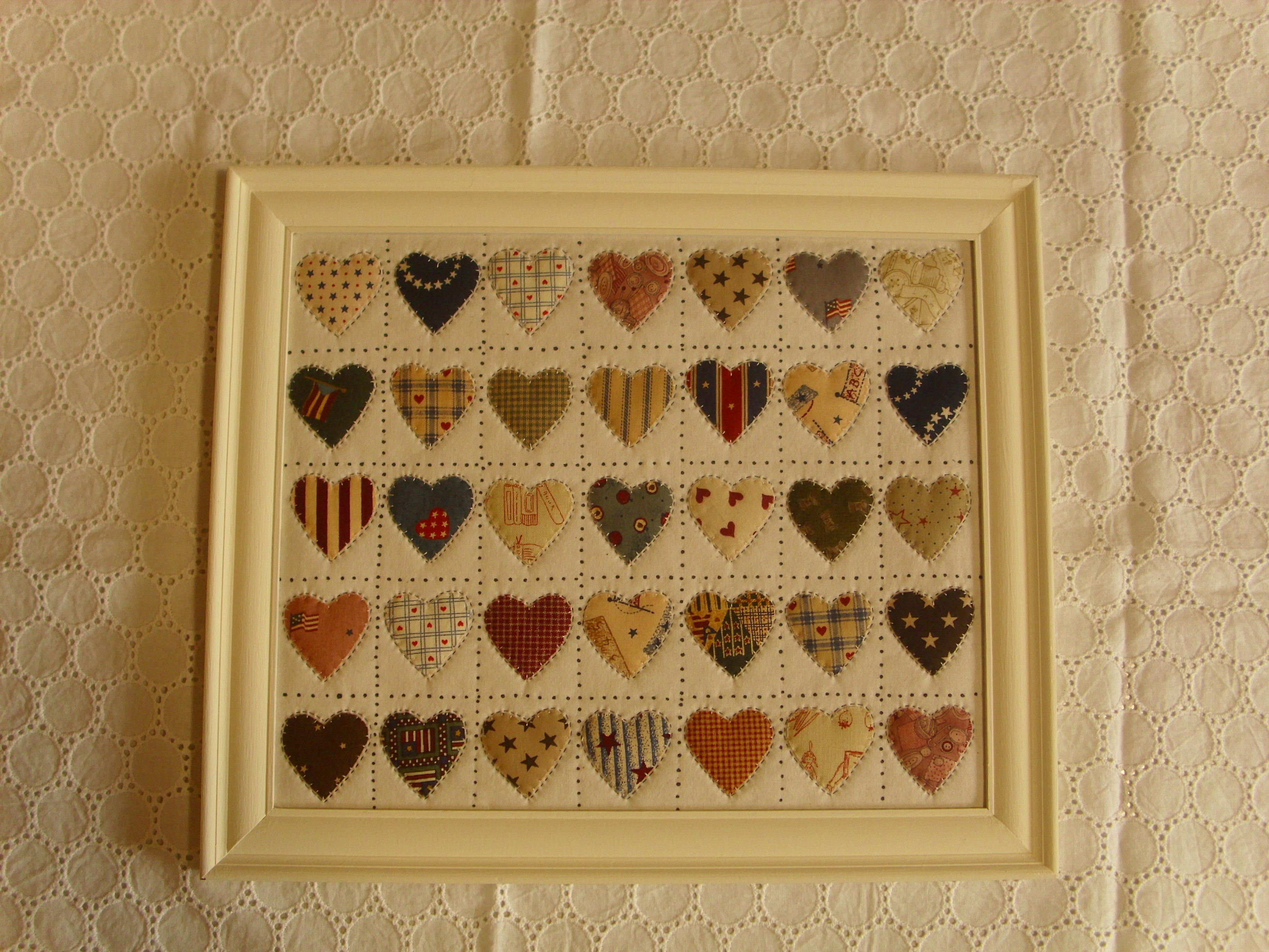 カントリーハートのフレーム飾り Iichi ハンドメイド クラフト作品 手仕事品の通販