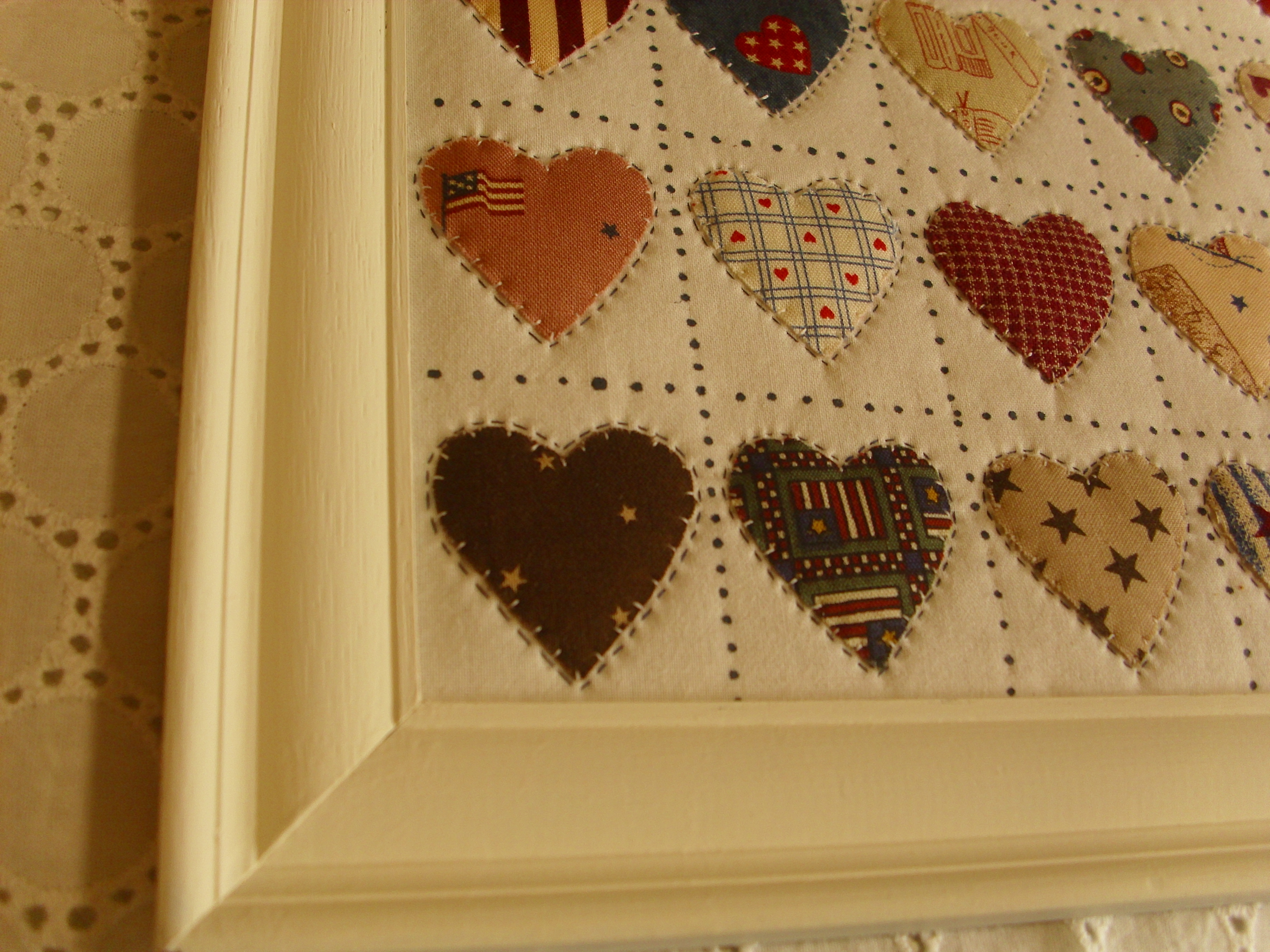 カントリーハートのフレーム飾り Iichi ハンドメイド クラフト作品 手仕事品の通販