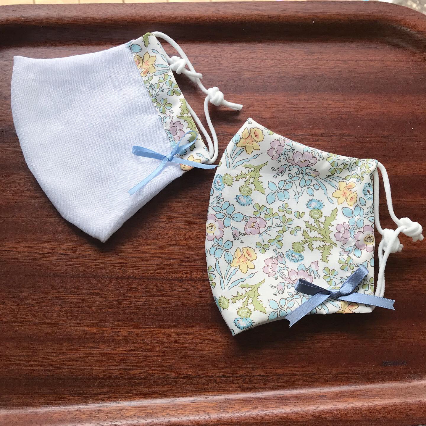 洗えて可愛い 立体国産ガーゼマスク リバティ Iichi ハンドメイド クラフト作品 手仕事品の通販