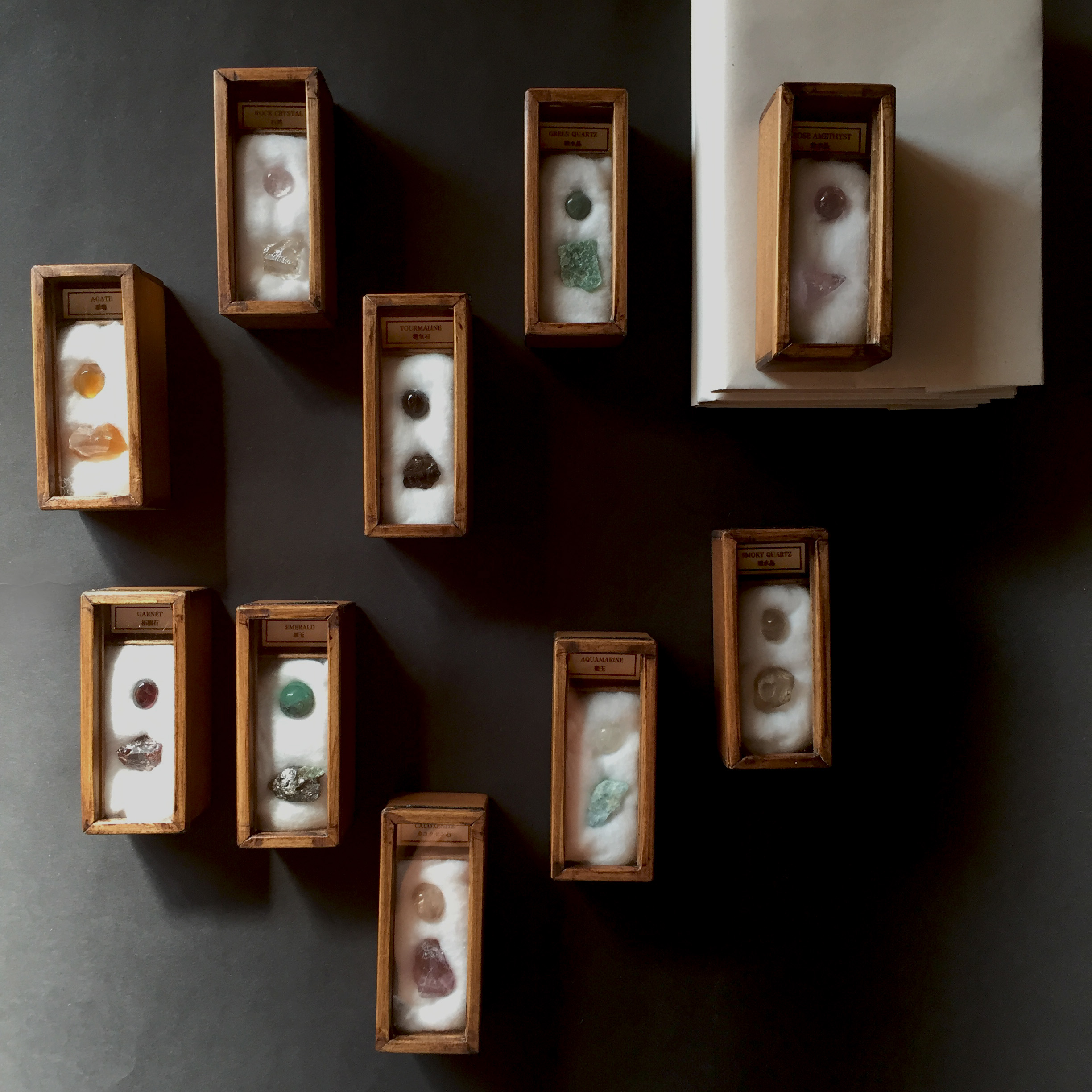 鉱物標本セット 磨き ラフカット その一 Iichi ハンドメイド クラフト作品 手仕事品の通販