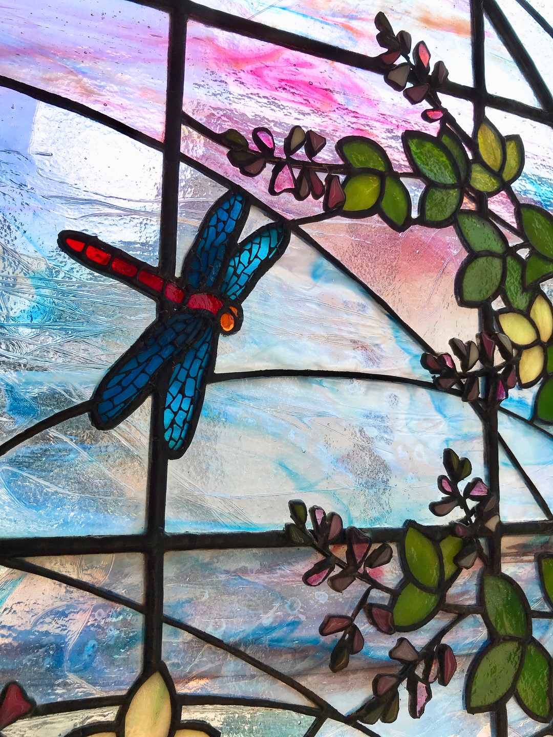 ステンドグラス パネル 初秋 Iichi ハンドメイド クラフト作品 手仕事品の通販